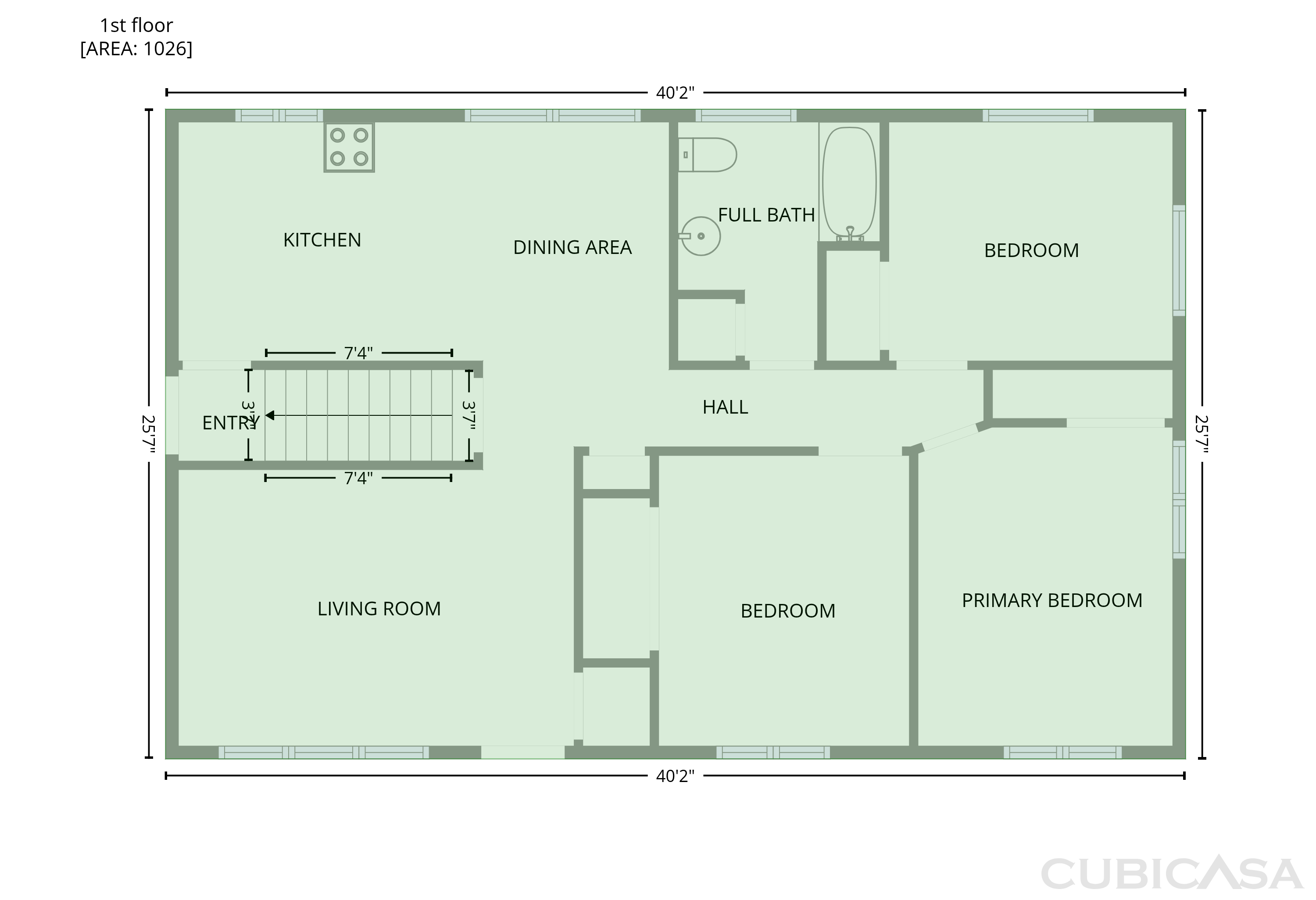 Second Floor of 905 N Wilder Rd, Lapeer, MI