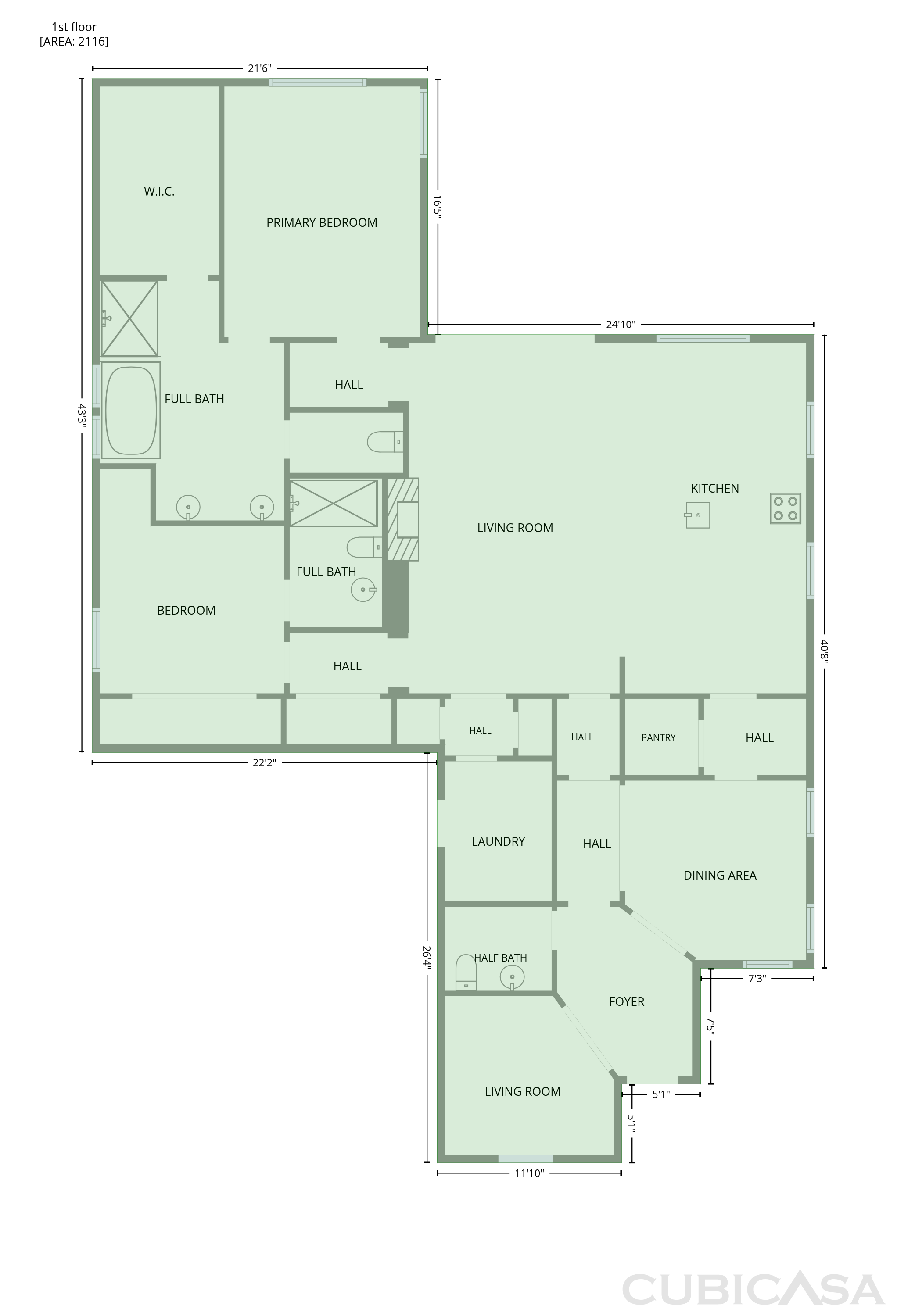 Main Floor of 4861 Peace Lily Ln, Roseville, CA
