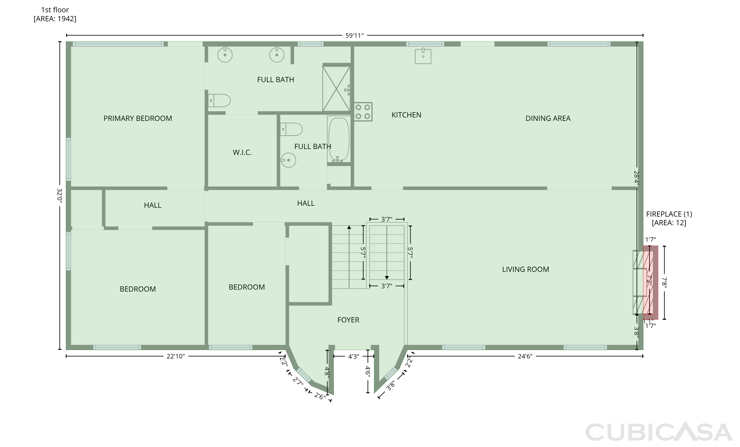 Second Floor of 6257 N Summers Cir, Douglasville, GA
