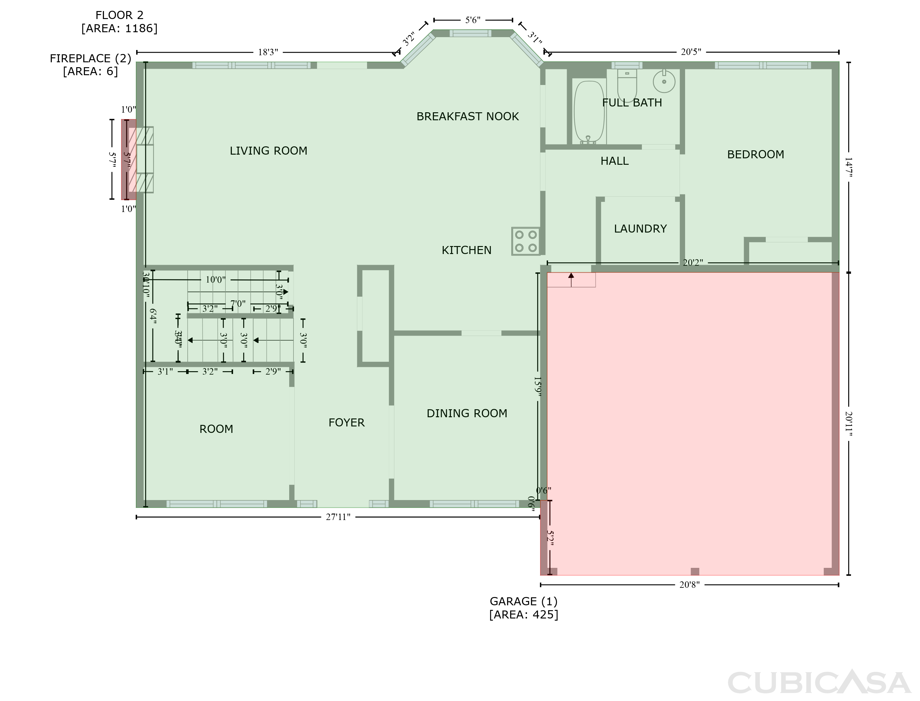 Second Floor of 470 Trelawney Cir, Covington, GA