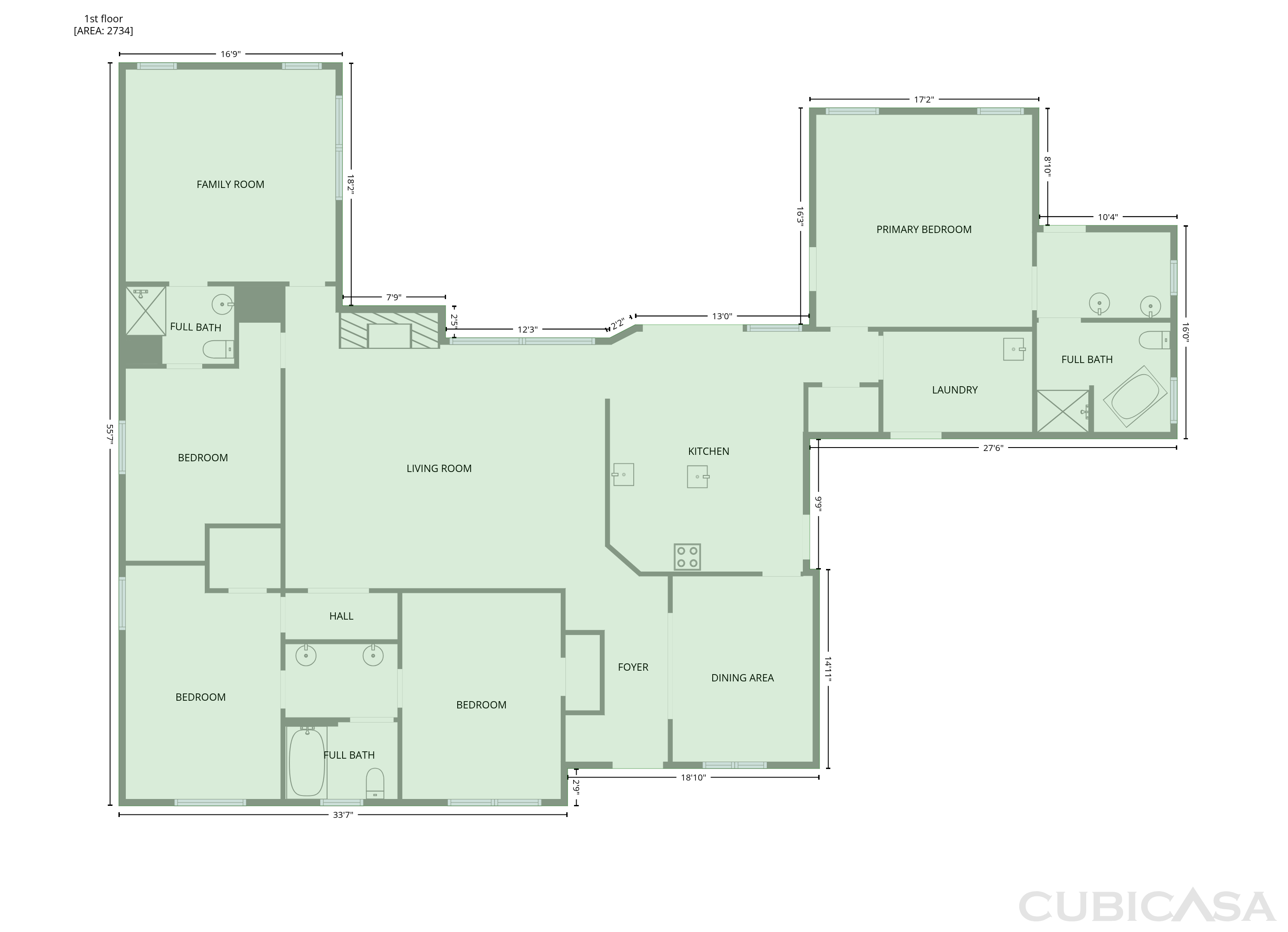 Main Floor of 1908 Fairway Ln, Royse City, TX
