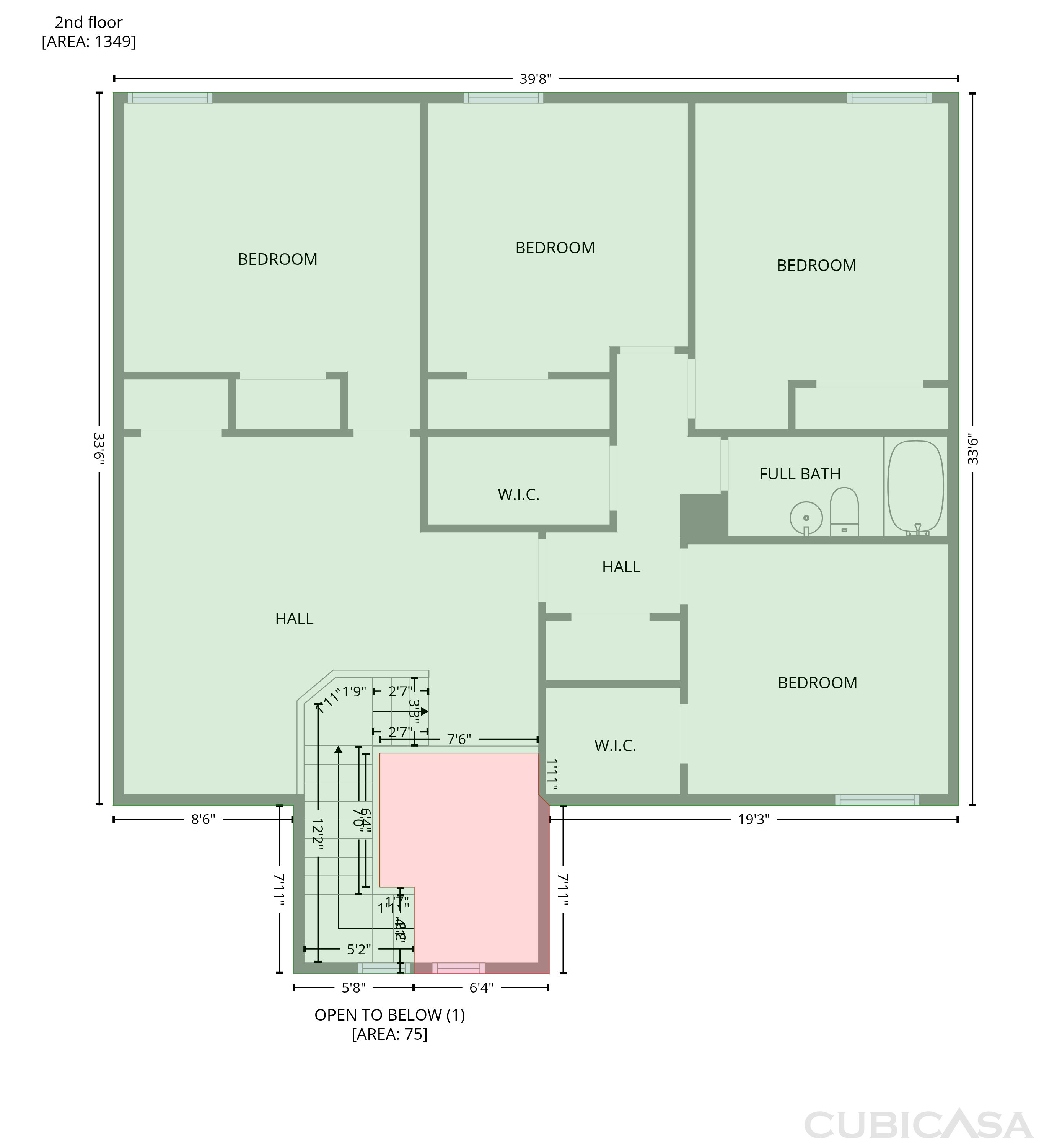 Second Floor of 5614 Fenton Ln, Belton, TX