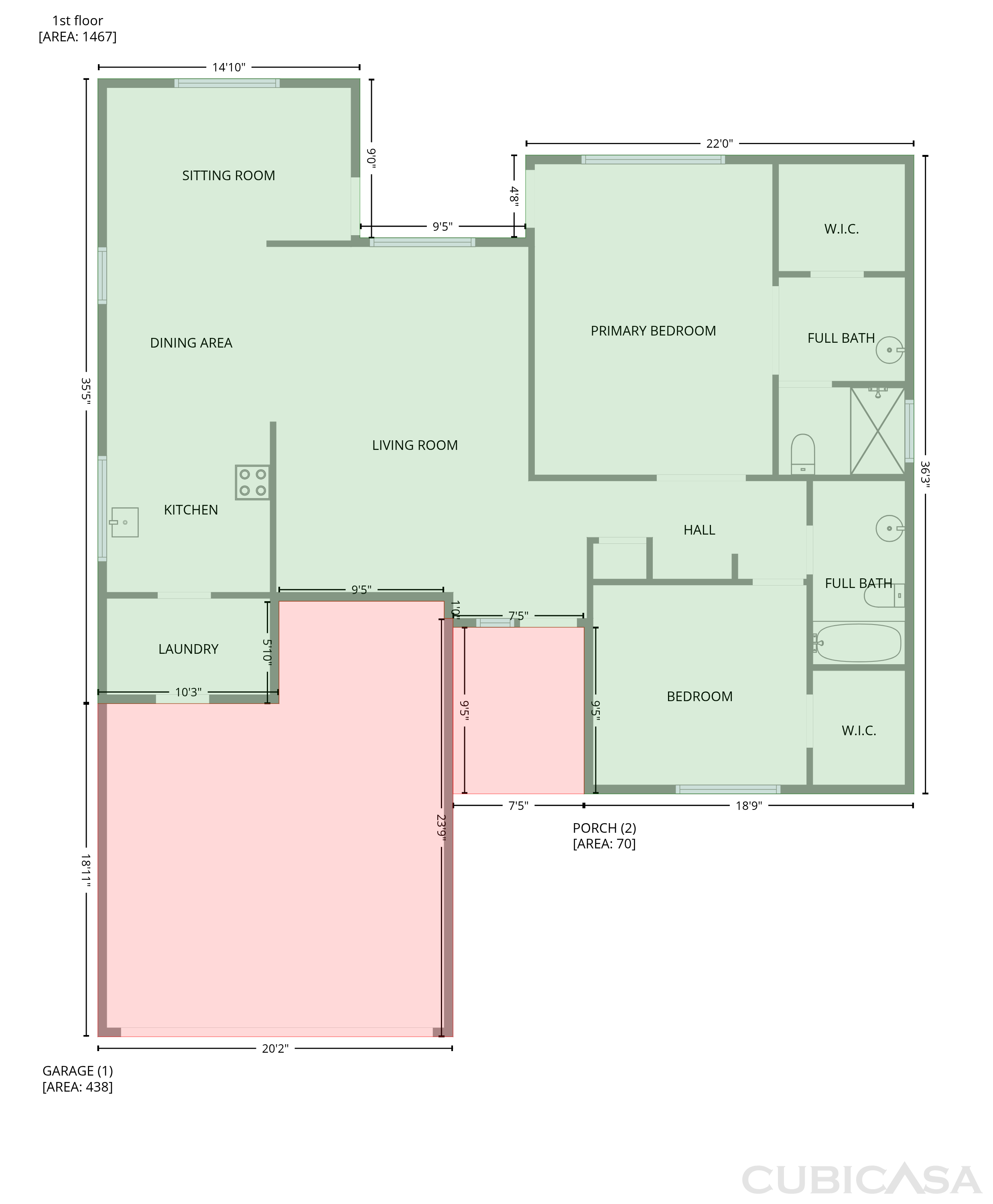 Main Floor of 9207 W Kerry Ln, Peoria, AZ