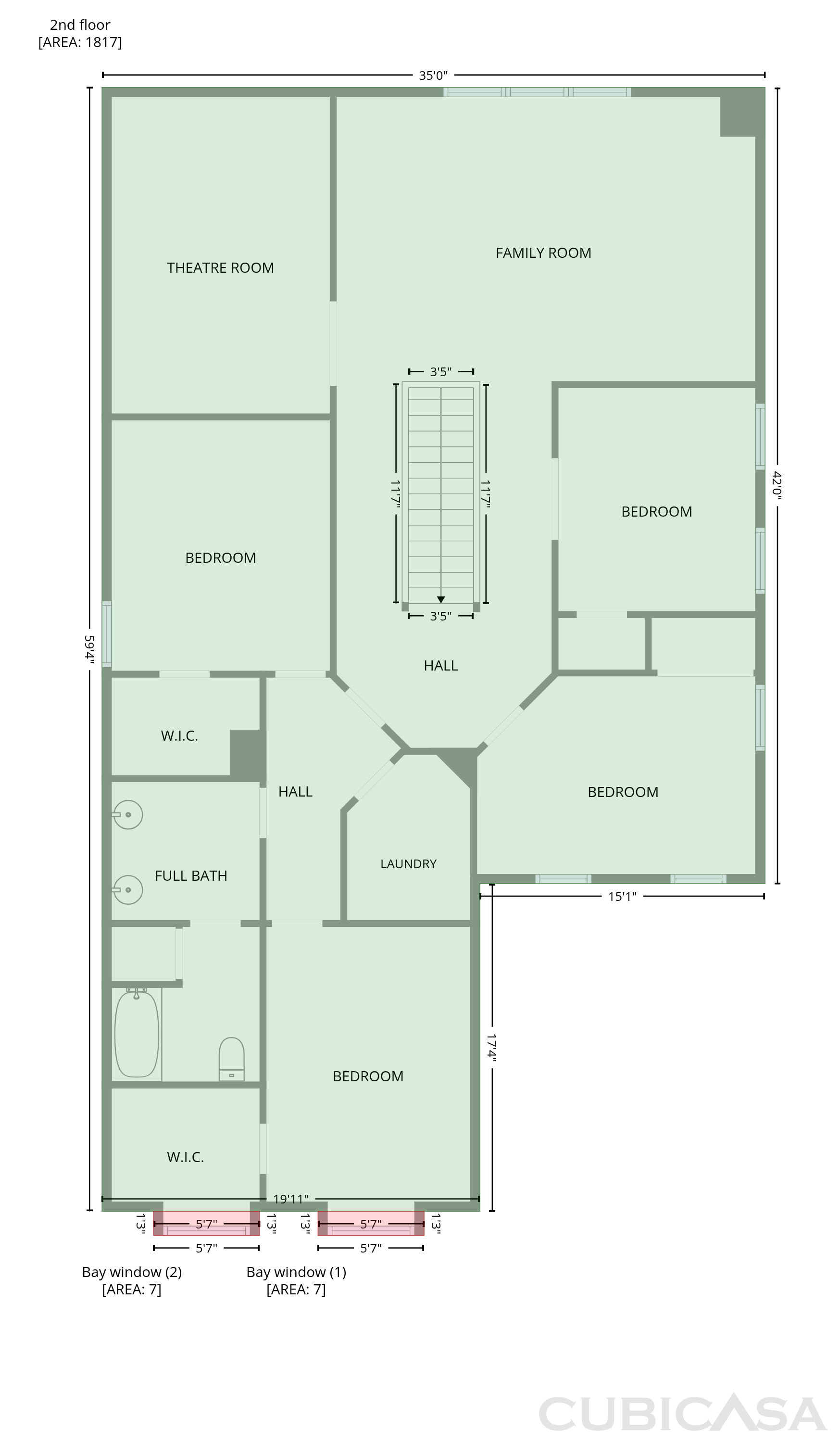 Second Floor of 14414 Darrah Dr, Houston, TX