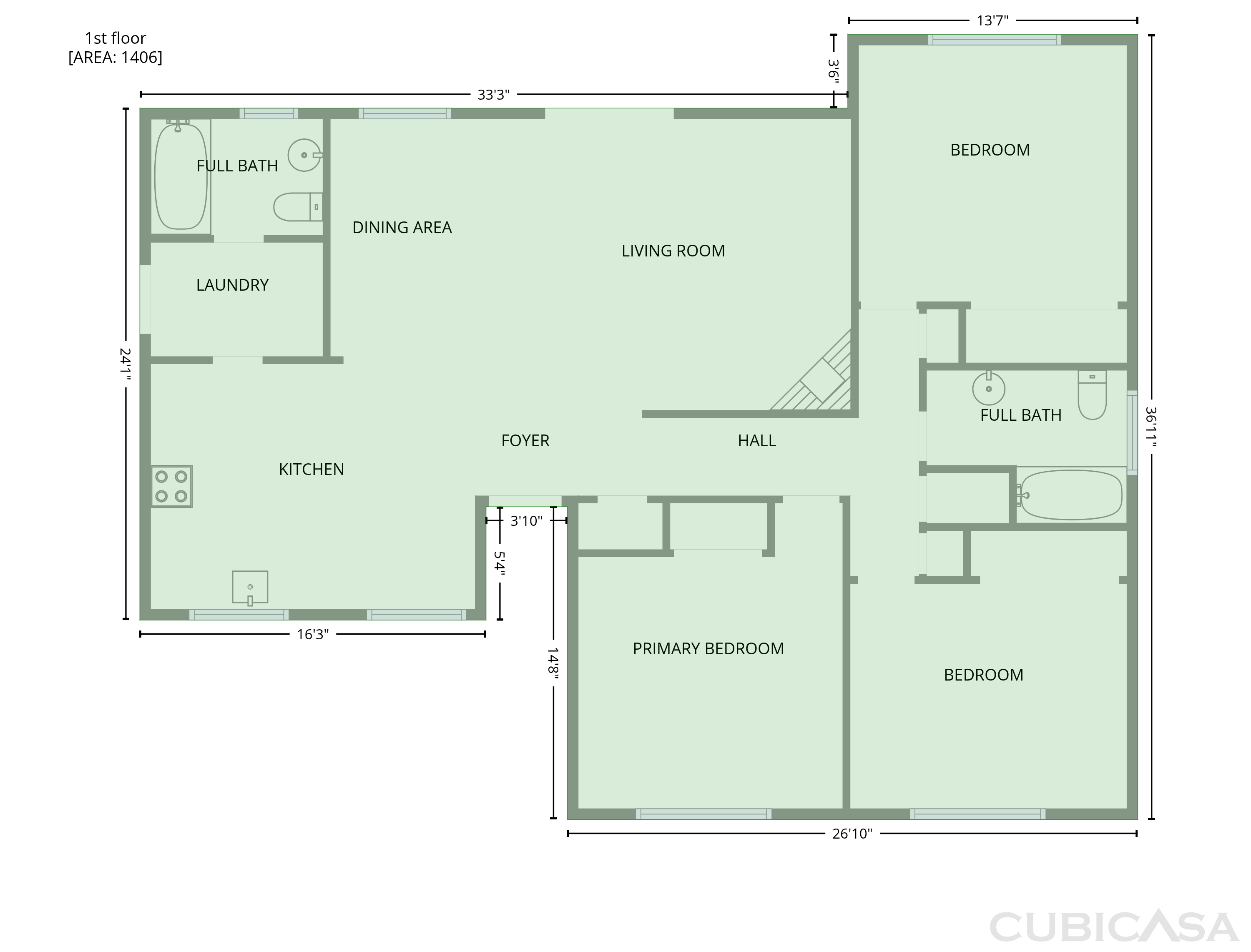 Main Floor of 322 E Mariposa Dr, Rialto, CA