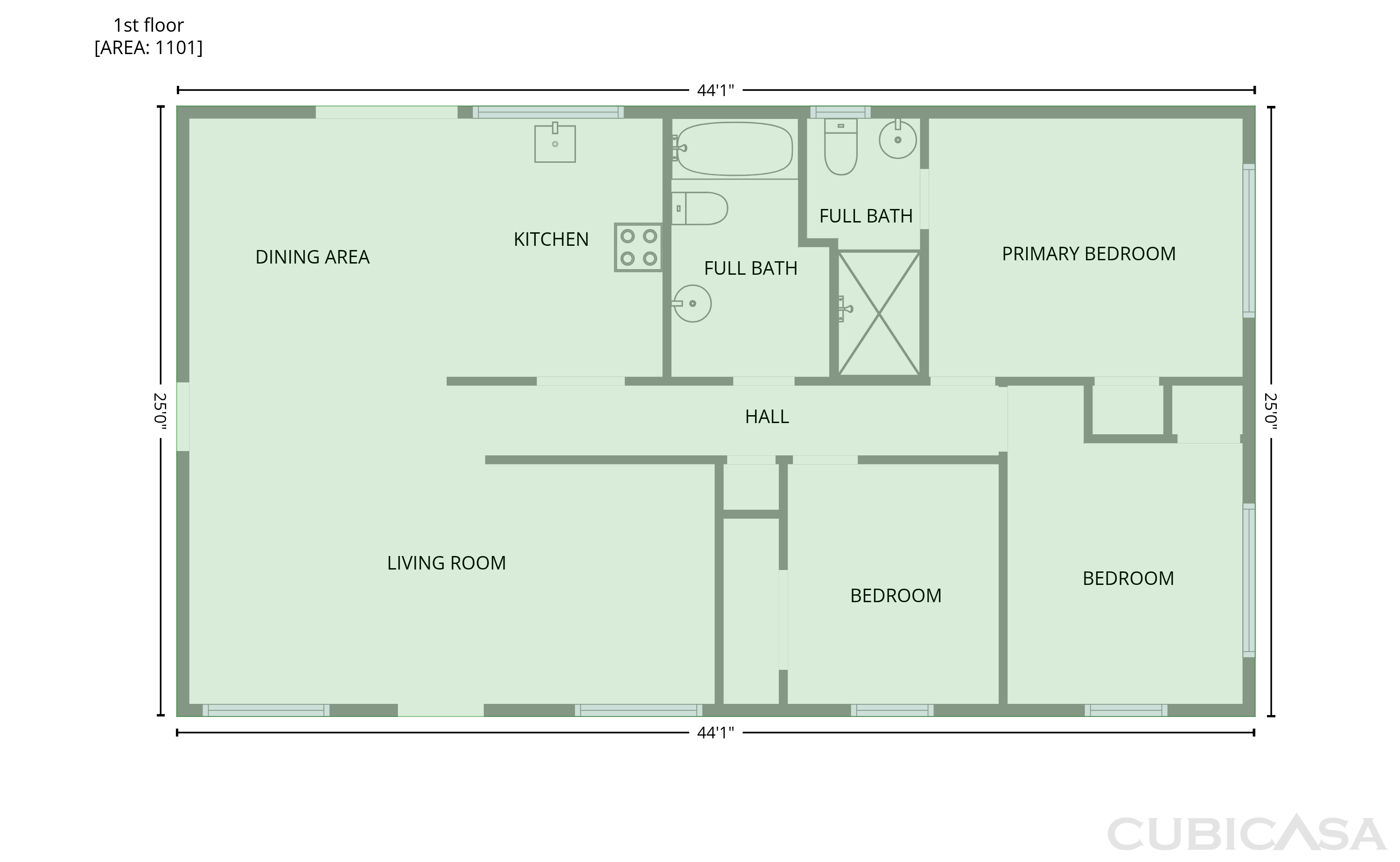 Main Floor of 7303 Havenbrook Dr, San Antonio, TX