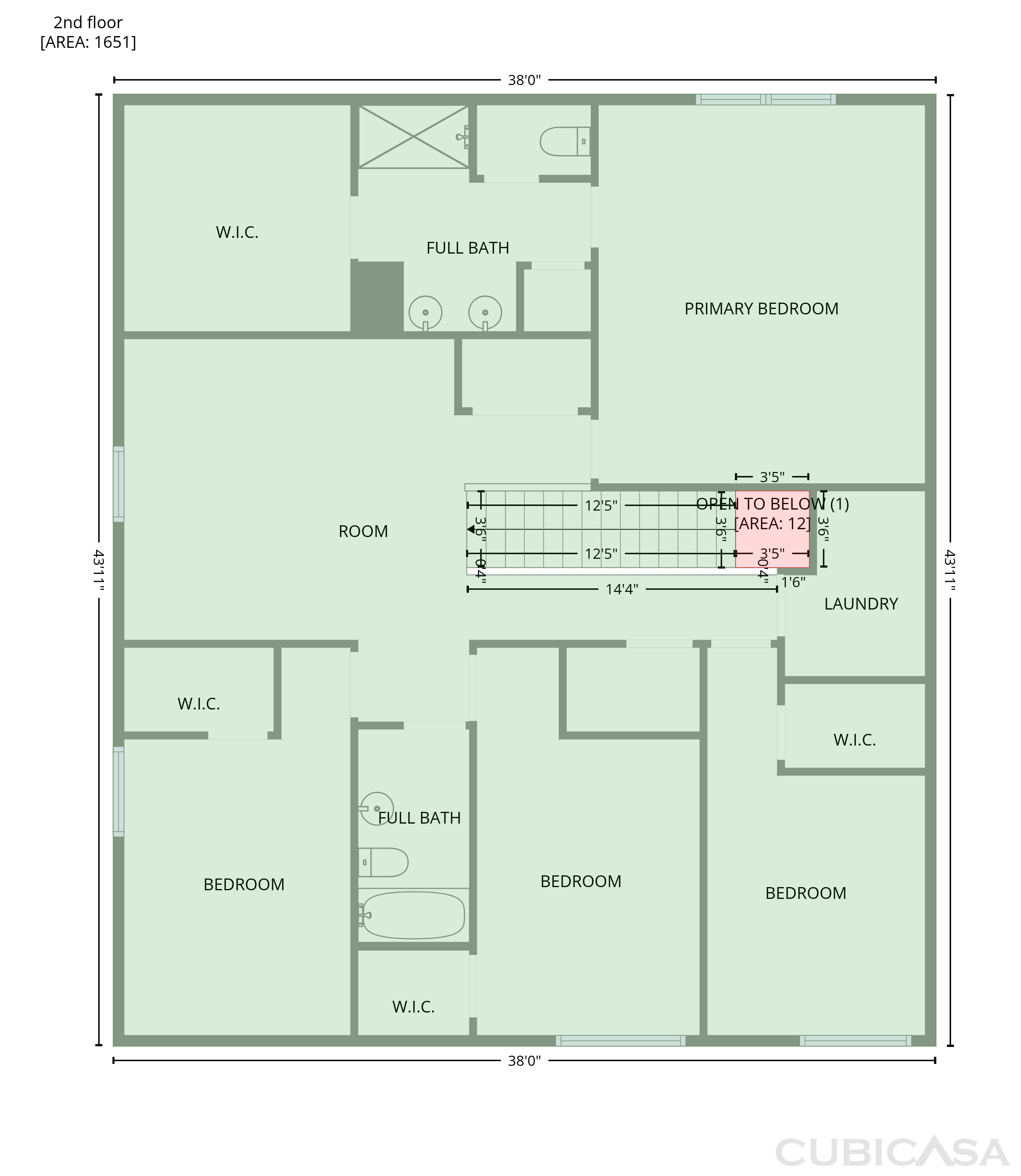 Second Floor of 8691 Laurelton Pl, Brownsburg, IN
