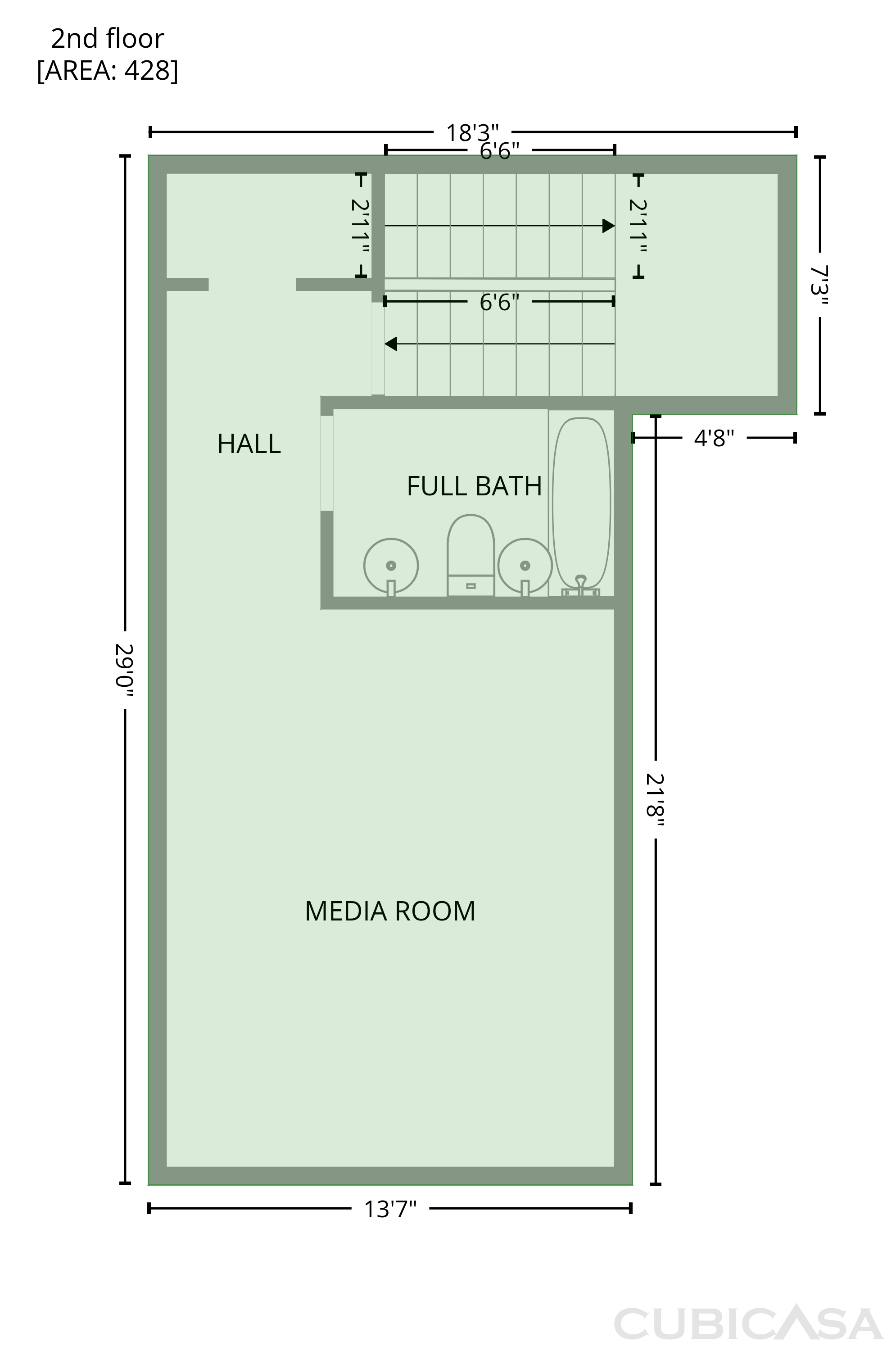 Second Floor of 457 Amethyst Ave, Auburndale, FL