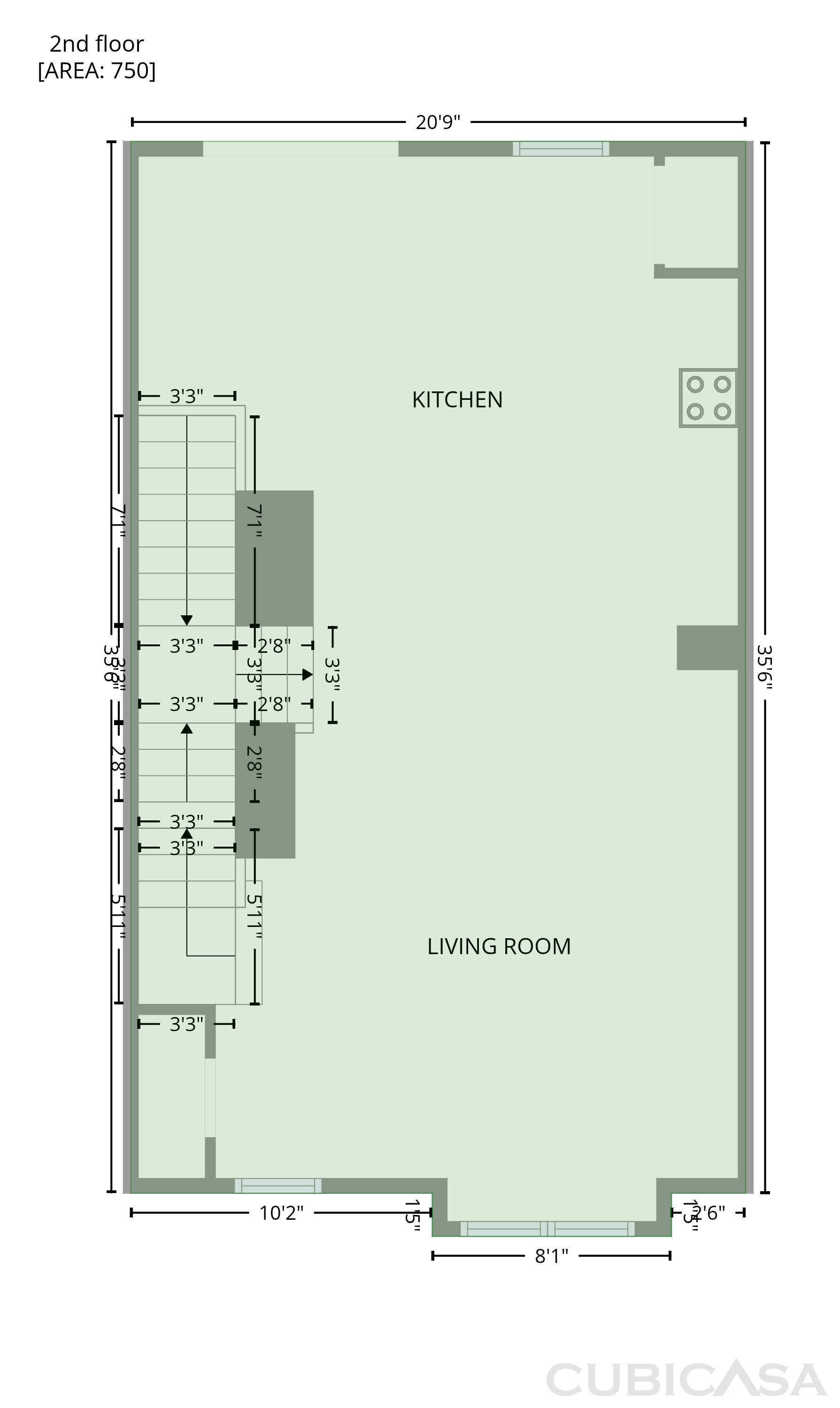 Second Floor of 2037 Autumn Cyprus Ave, Gastonia, NC