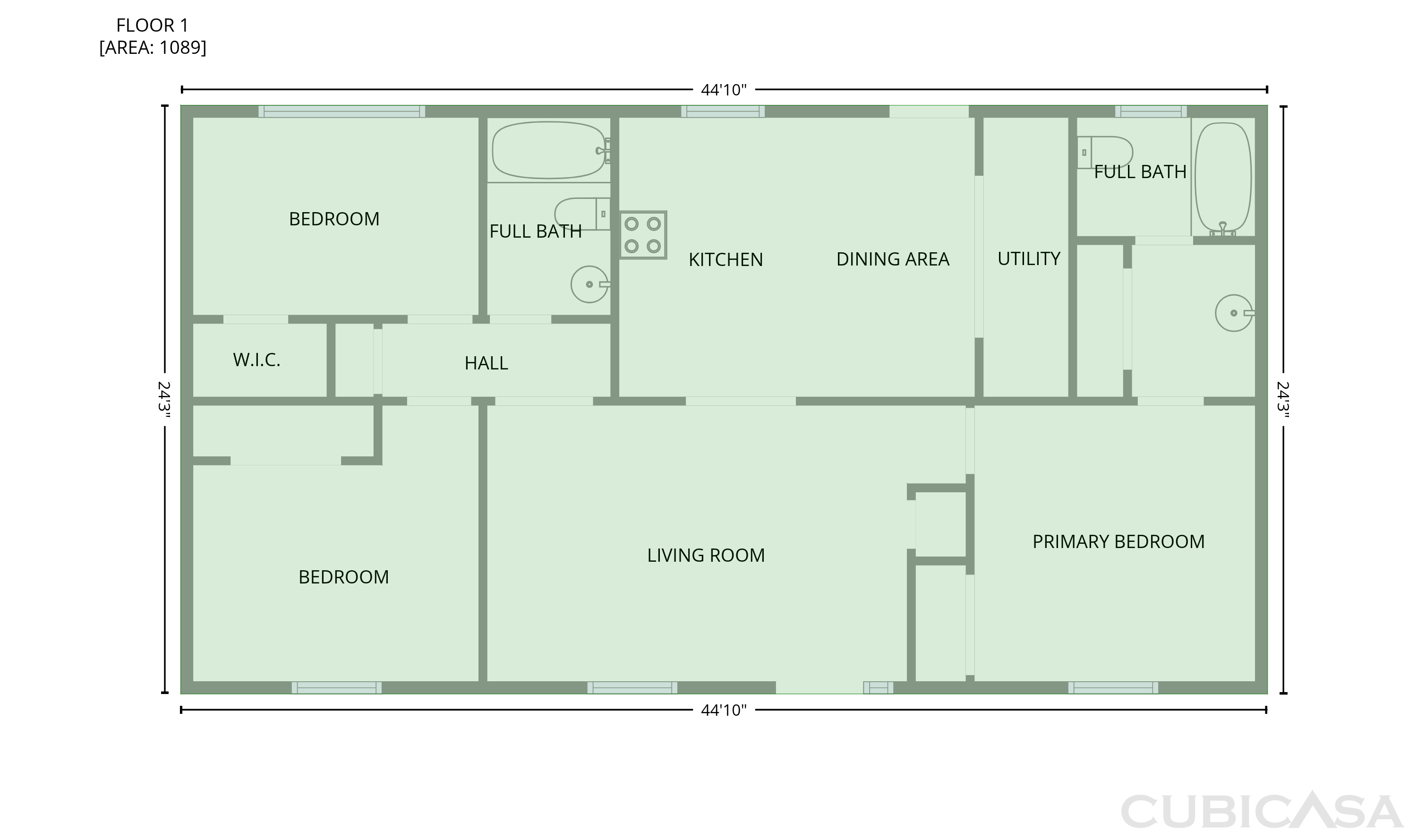 Main Floor of 4051 Gordon Ct, Winston Salem, NC