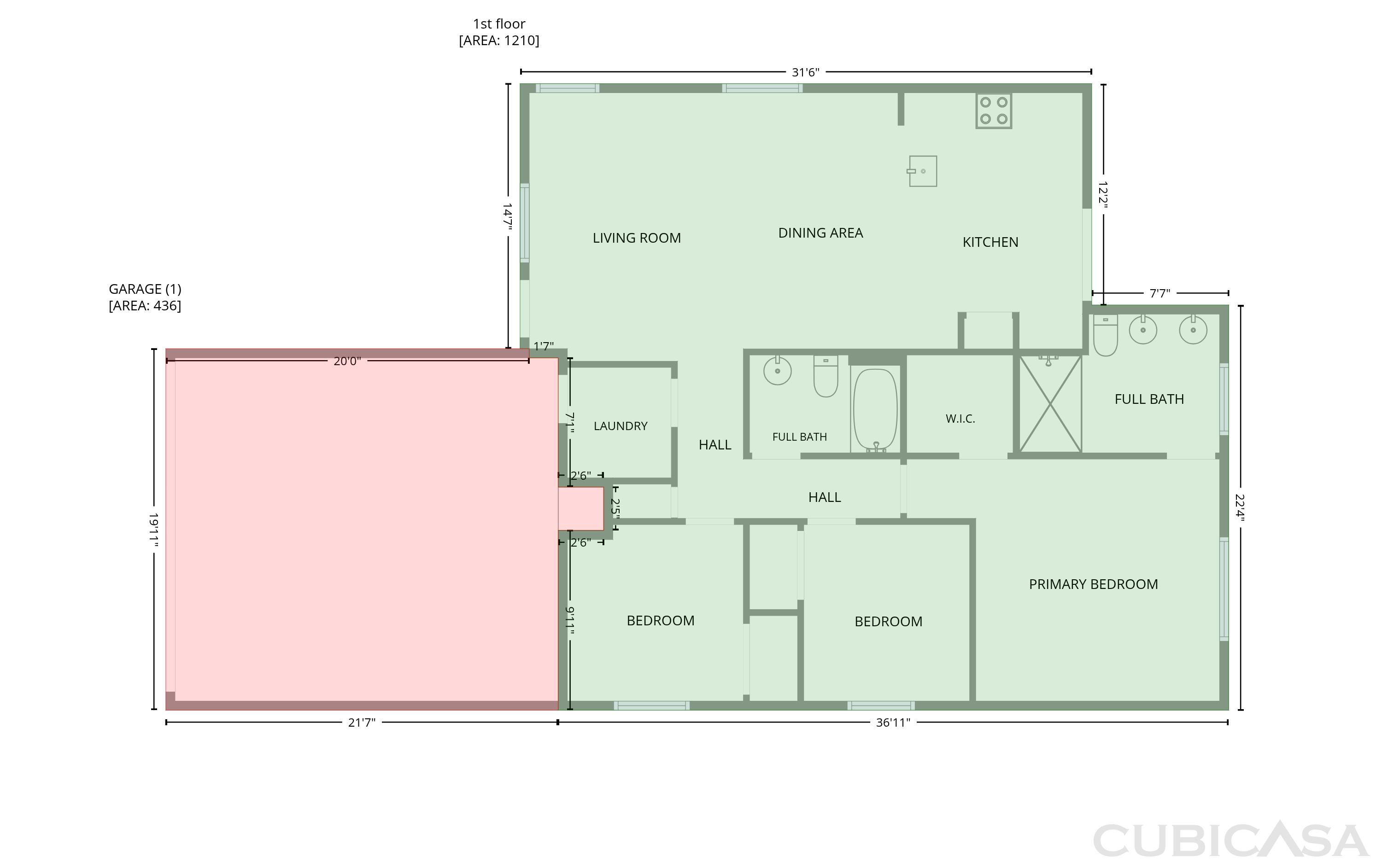 Main Floor of 7521 S Mountain Star Dr, Tucson, AZ