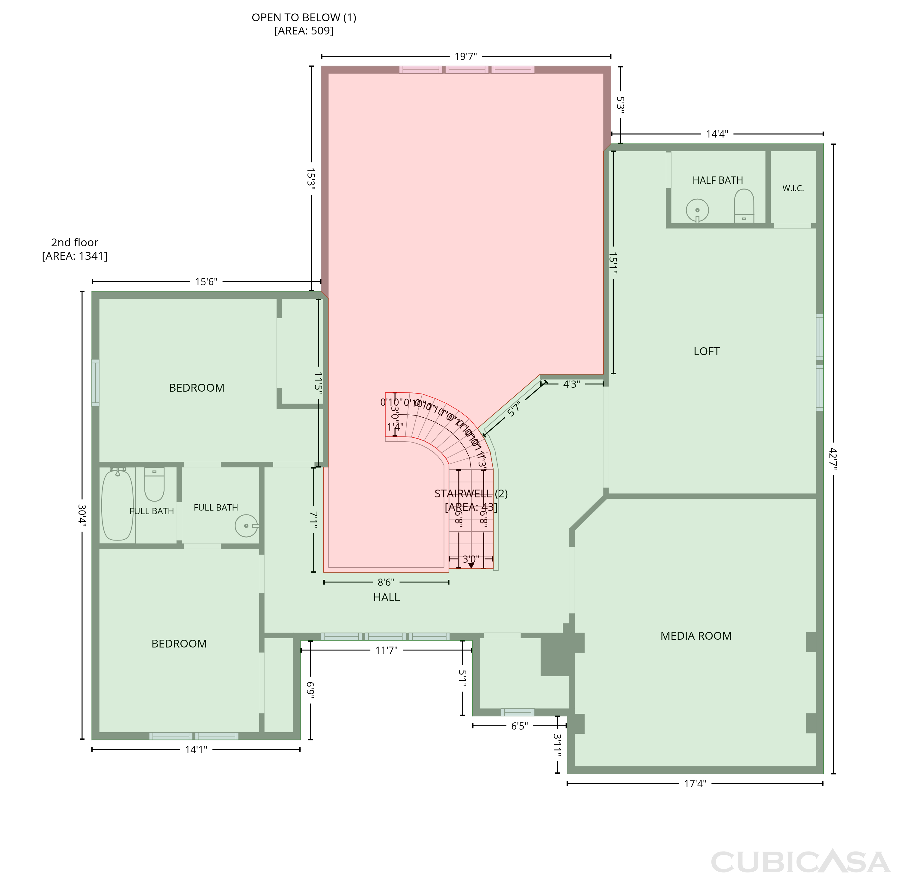 Second Floor of 850 Elm Park Dr, Prosper, TX