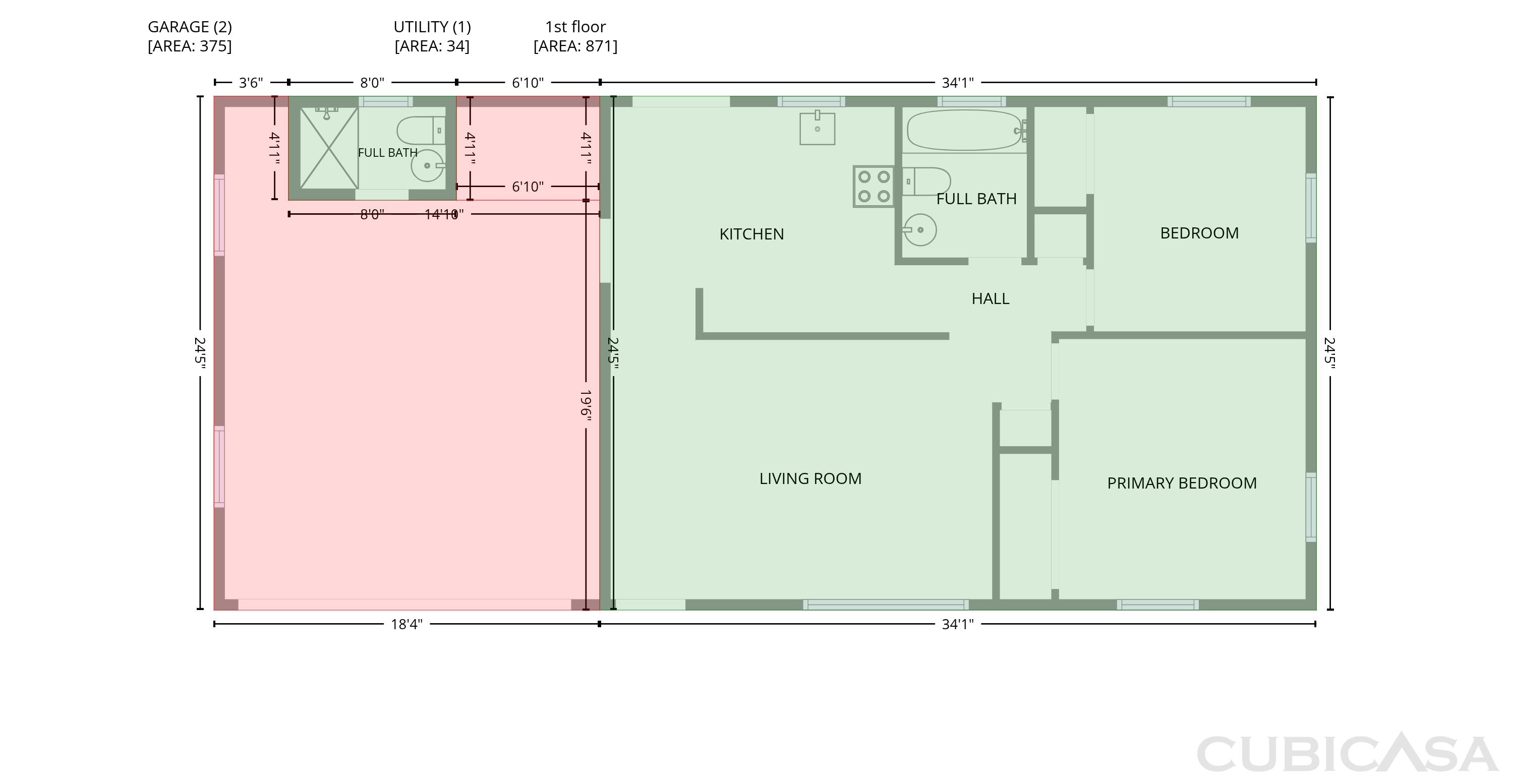 Main Floor of 3518 Gorman Dr, New Port Richey, FL