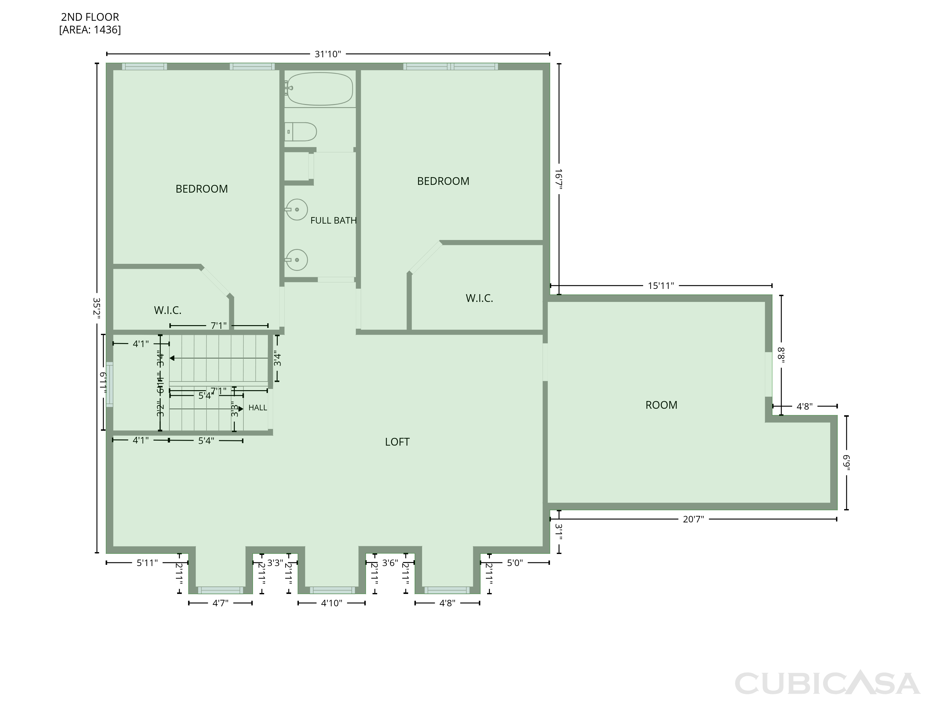 Second Floor of 713 Masters Way, Mount Juliet, TN