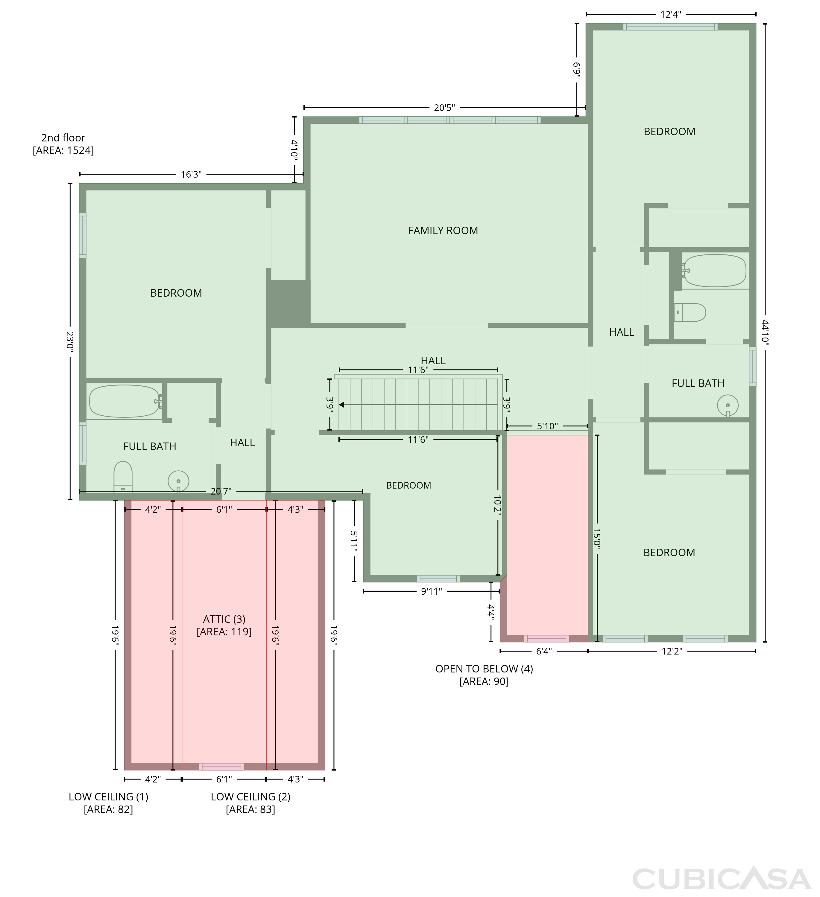 Second Floor of 205 N Centurion Ln, Mount Holly, NC