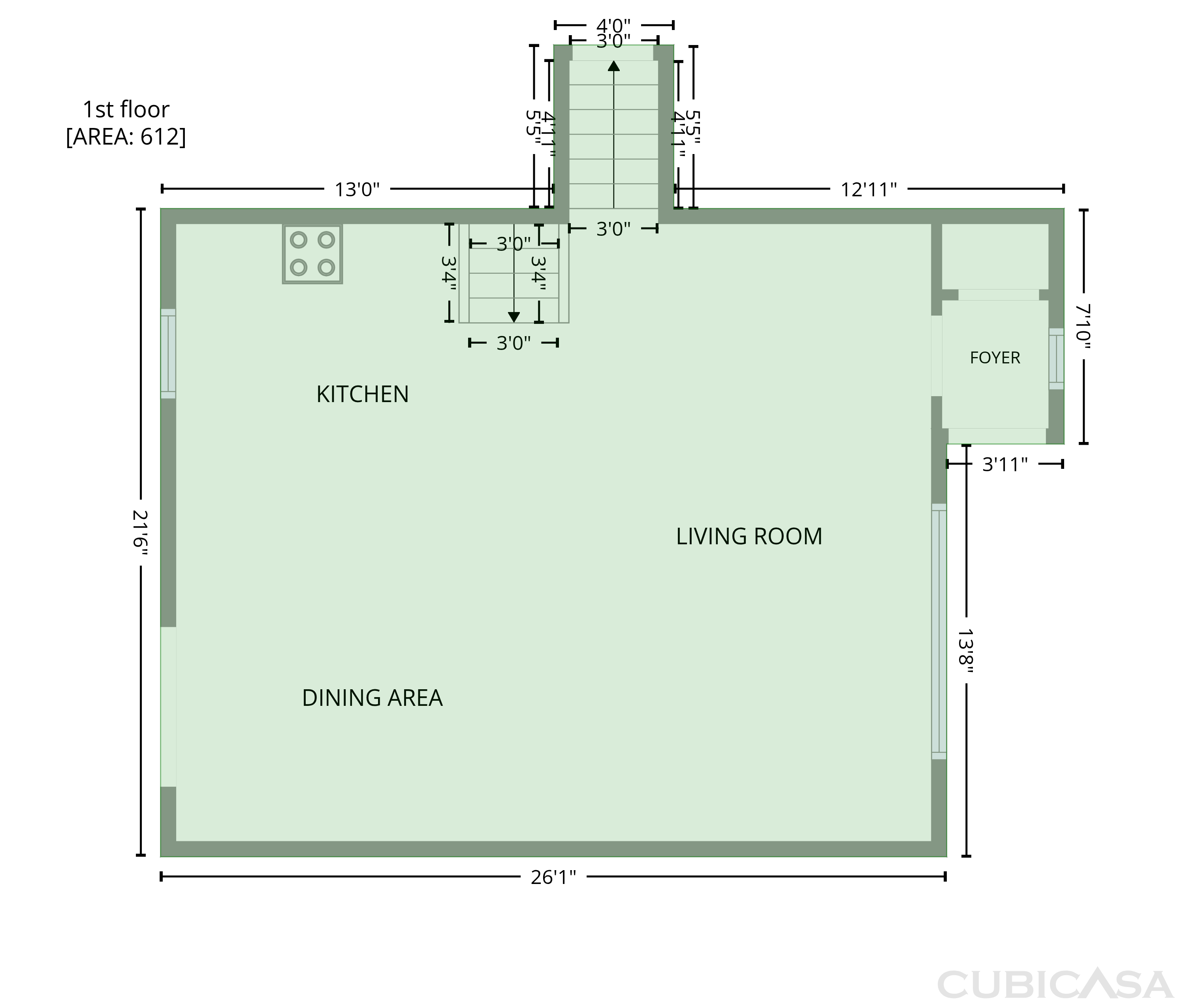 Second Floor of 25142 Deerfield Dr, North Olmsted, OH