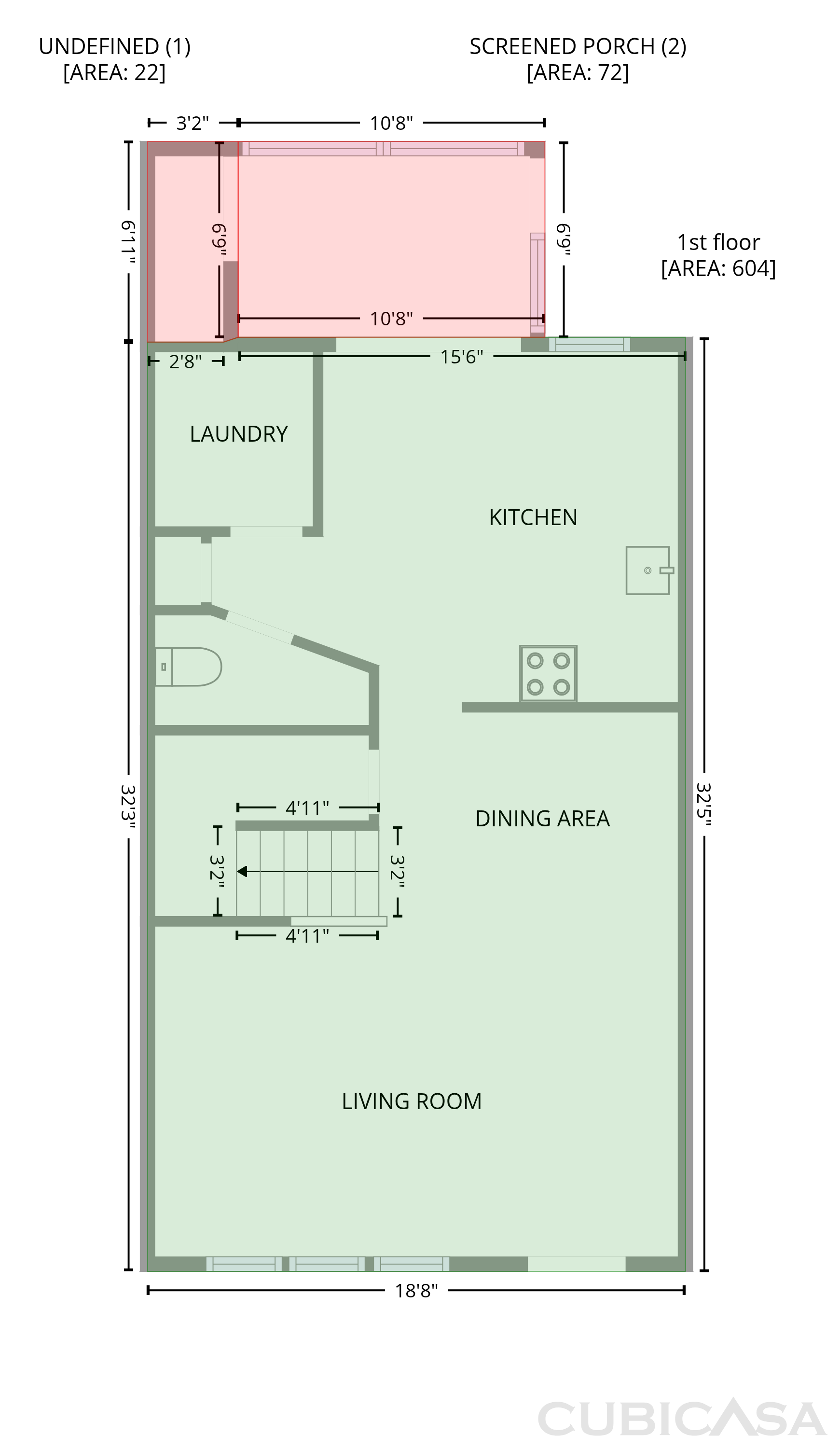 Second Floor of 446 Doane Way, Charleston, SC
