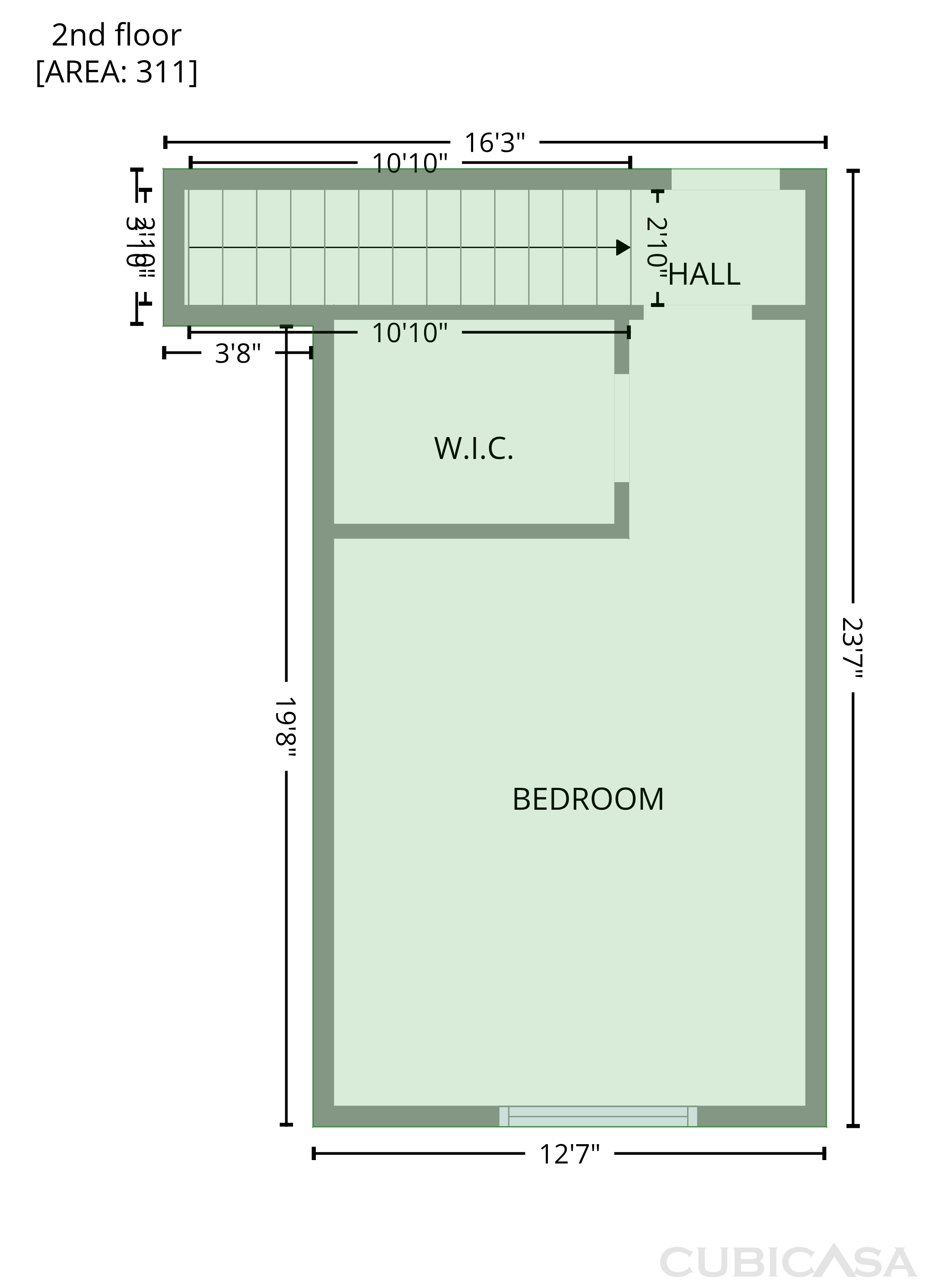 Second Floor of 80 Azalea Xing, Dallas, GA