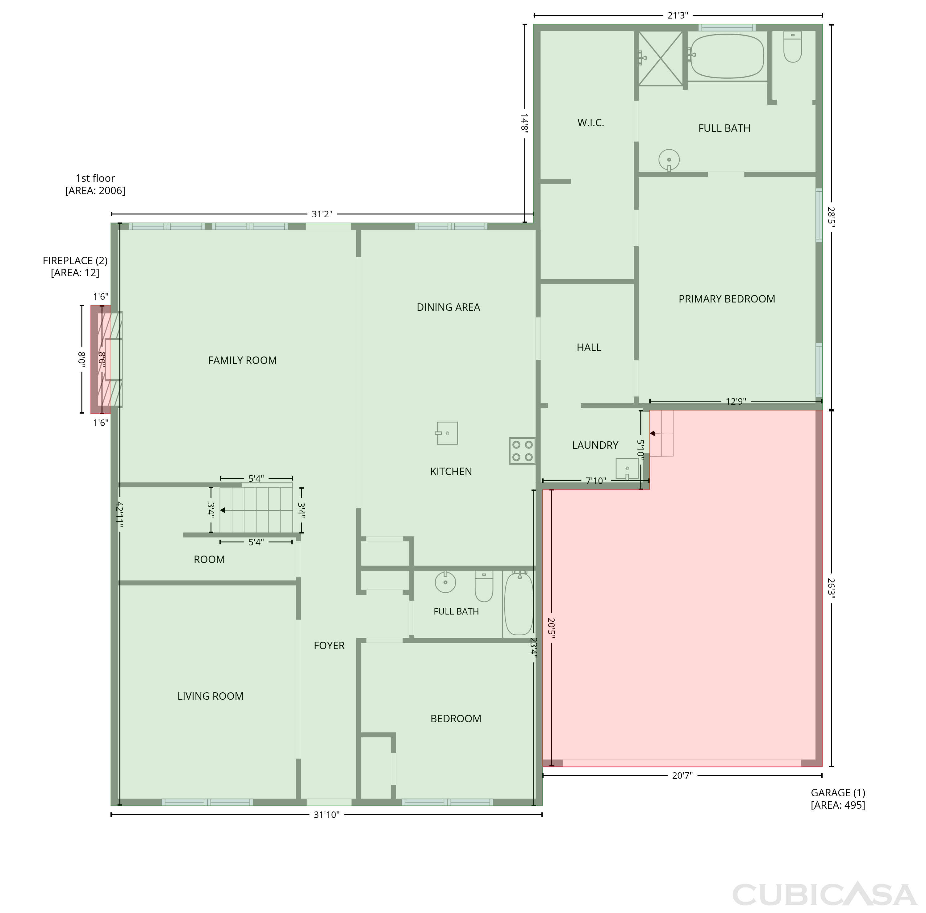 Main Floor of 713 Masters Way, Mount Juliet, TN