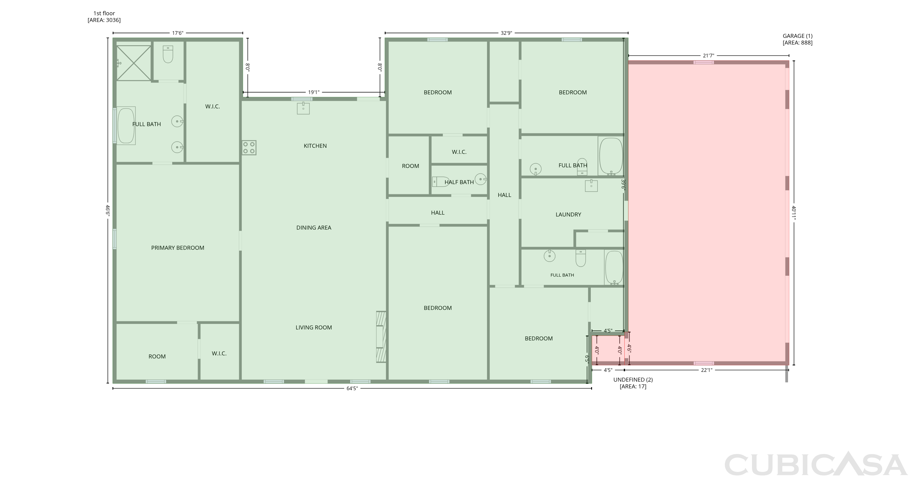 Main Floor of 1950 E 474, Pryor, OK