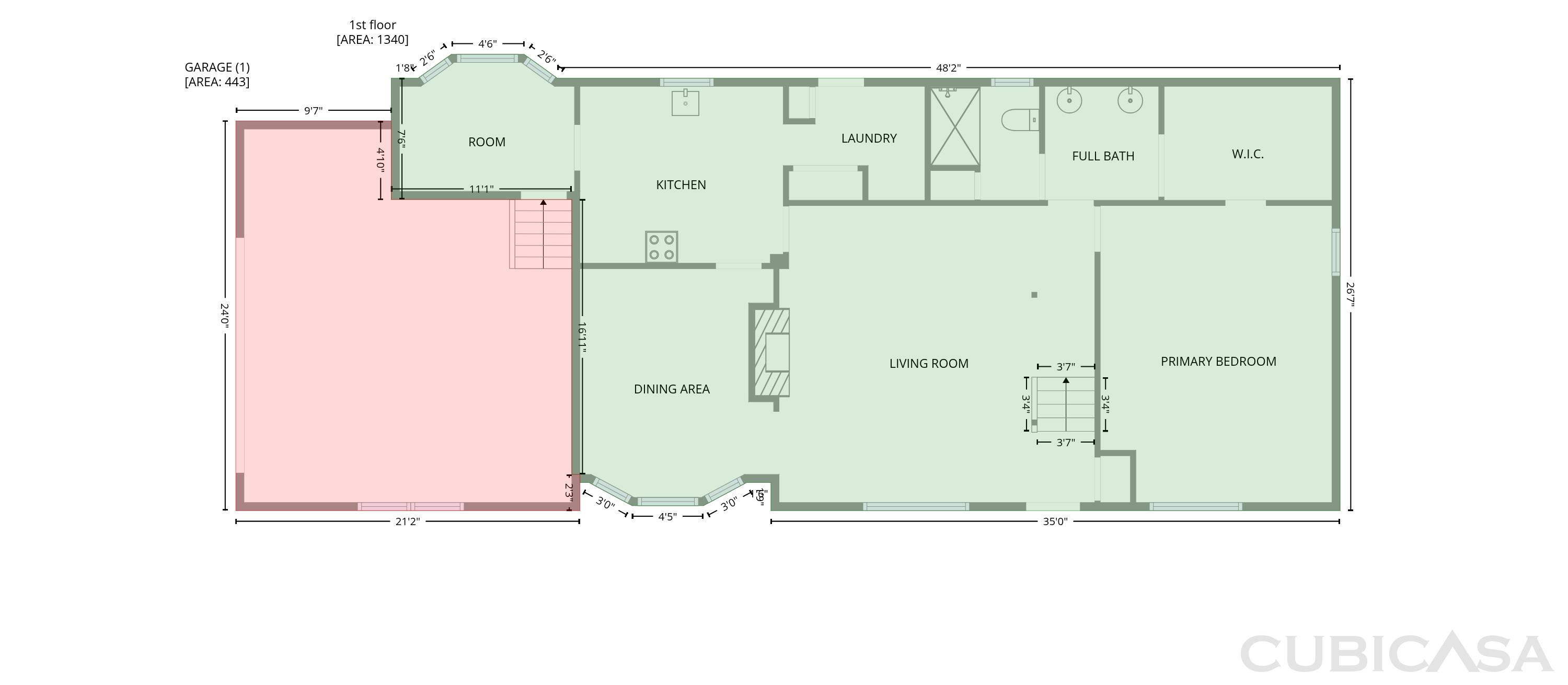 Main Floor of 7161 Roper Rd, Trussville, AL