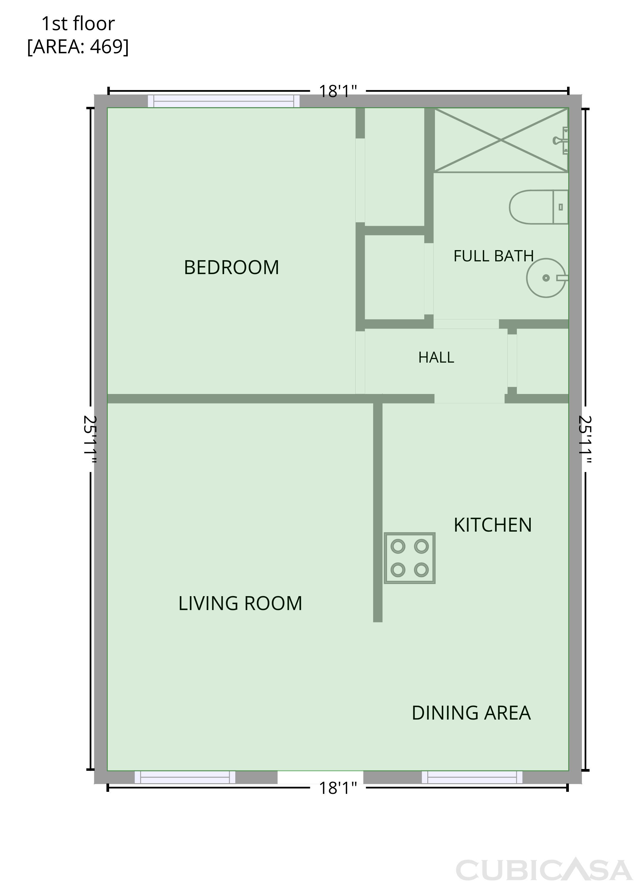 Main Floor of 1300 NE 68th Ave, Portland, OR