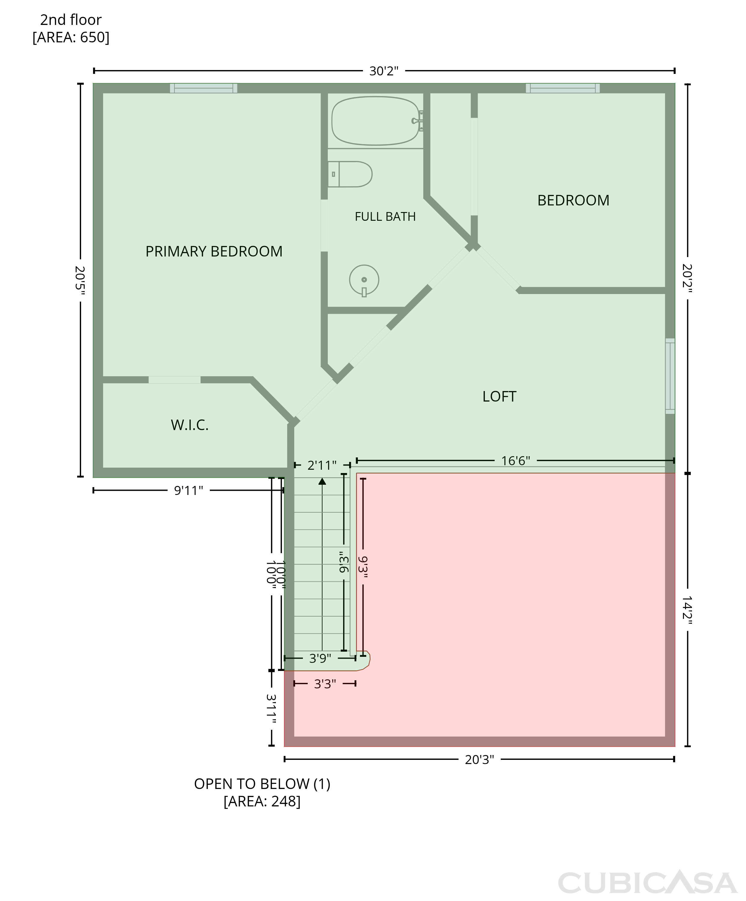 Second Floor of 6148 Scottsbluff Dr, Colorado Springs, CO