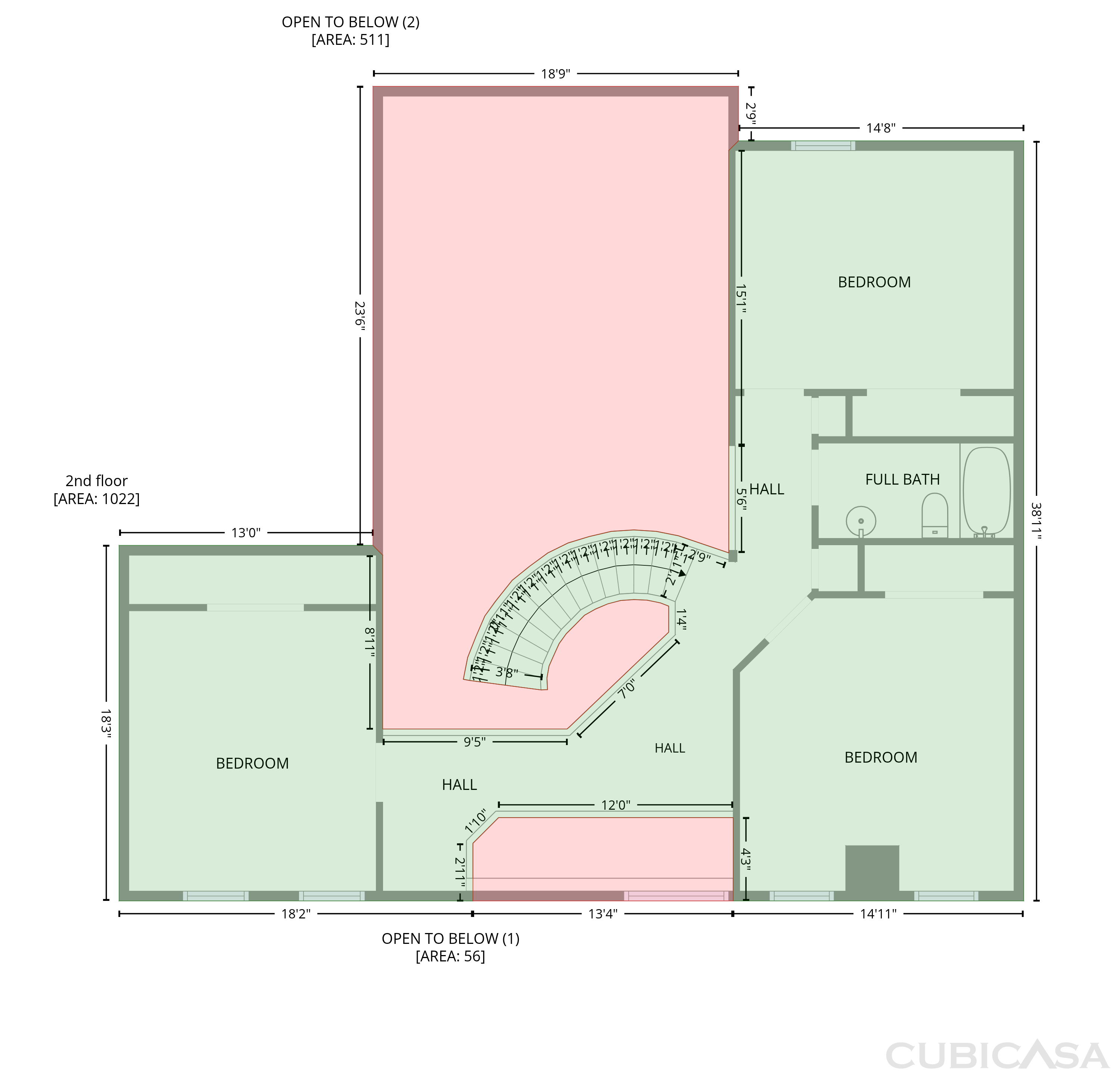 Second Floor of 10240 E Cochise Dr, Scottsdale, AZ