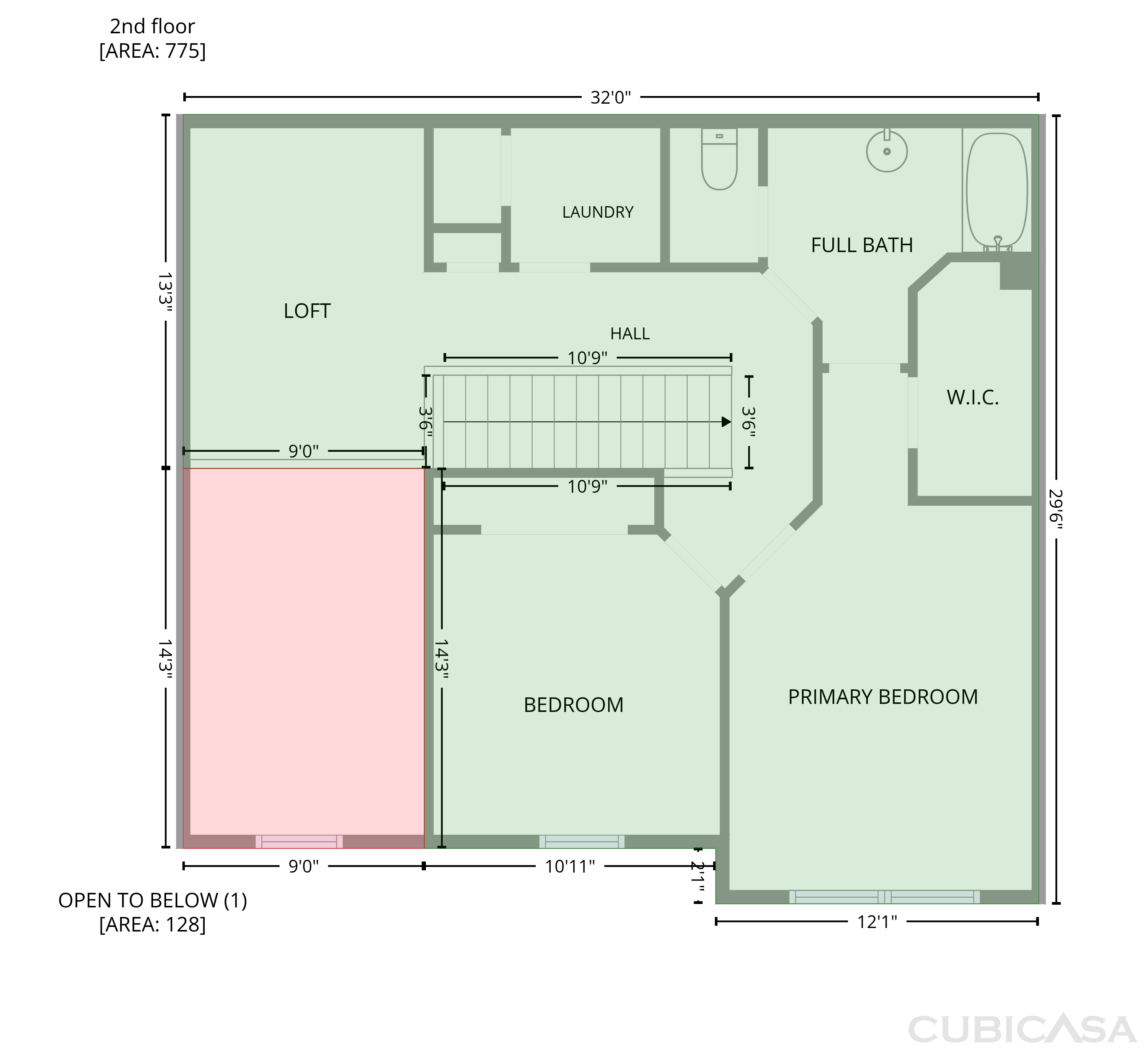 Second Floor of 5070 Holly Ln N, Plymouth, MN