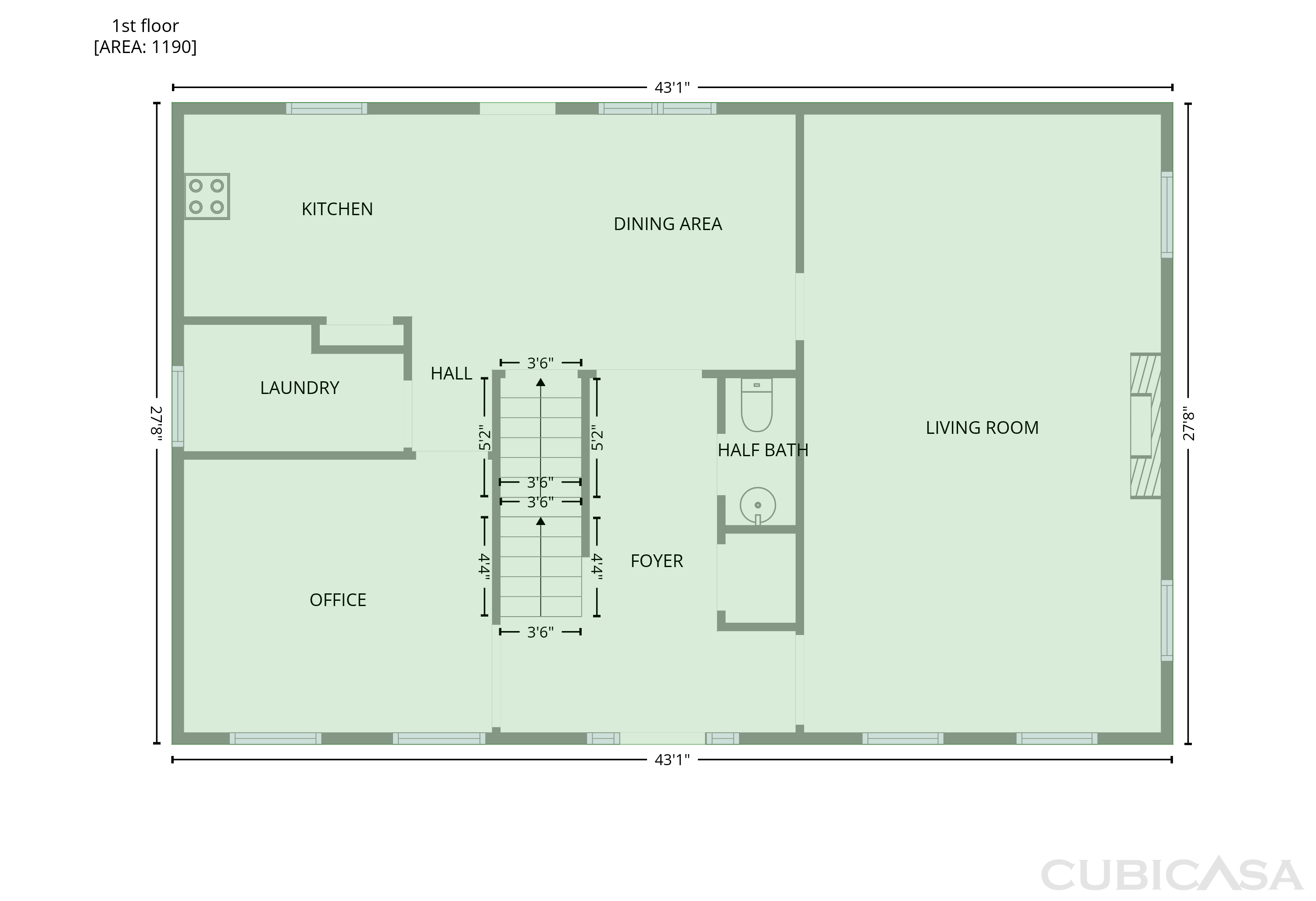 Second Floor of 1117 Thornberry Dr, Clarksville, TN