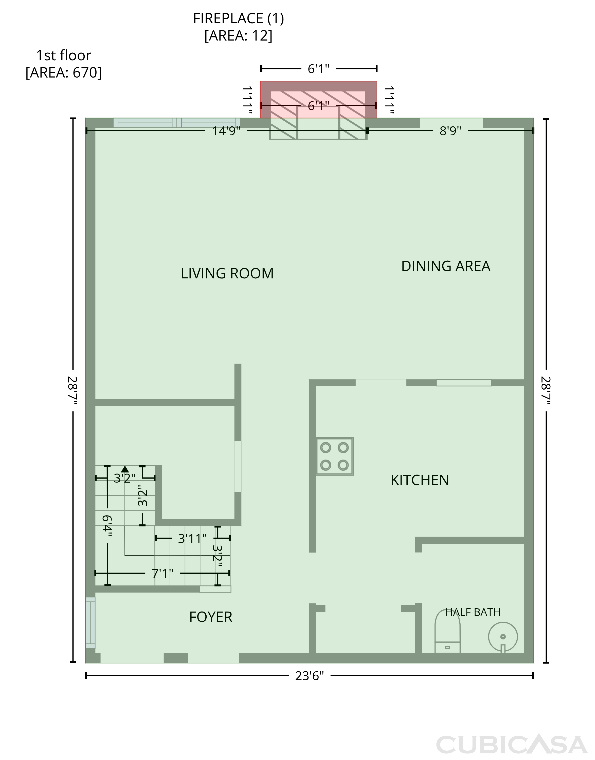 Main Floor of 7318 Villa Del Sol Ln, Citrus Heights, CA