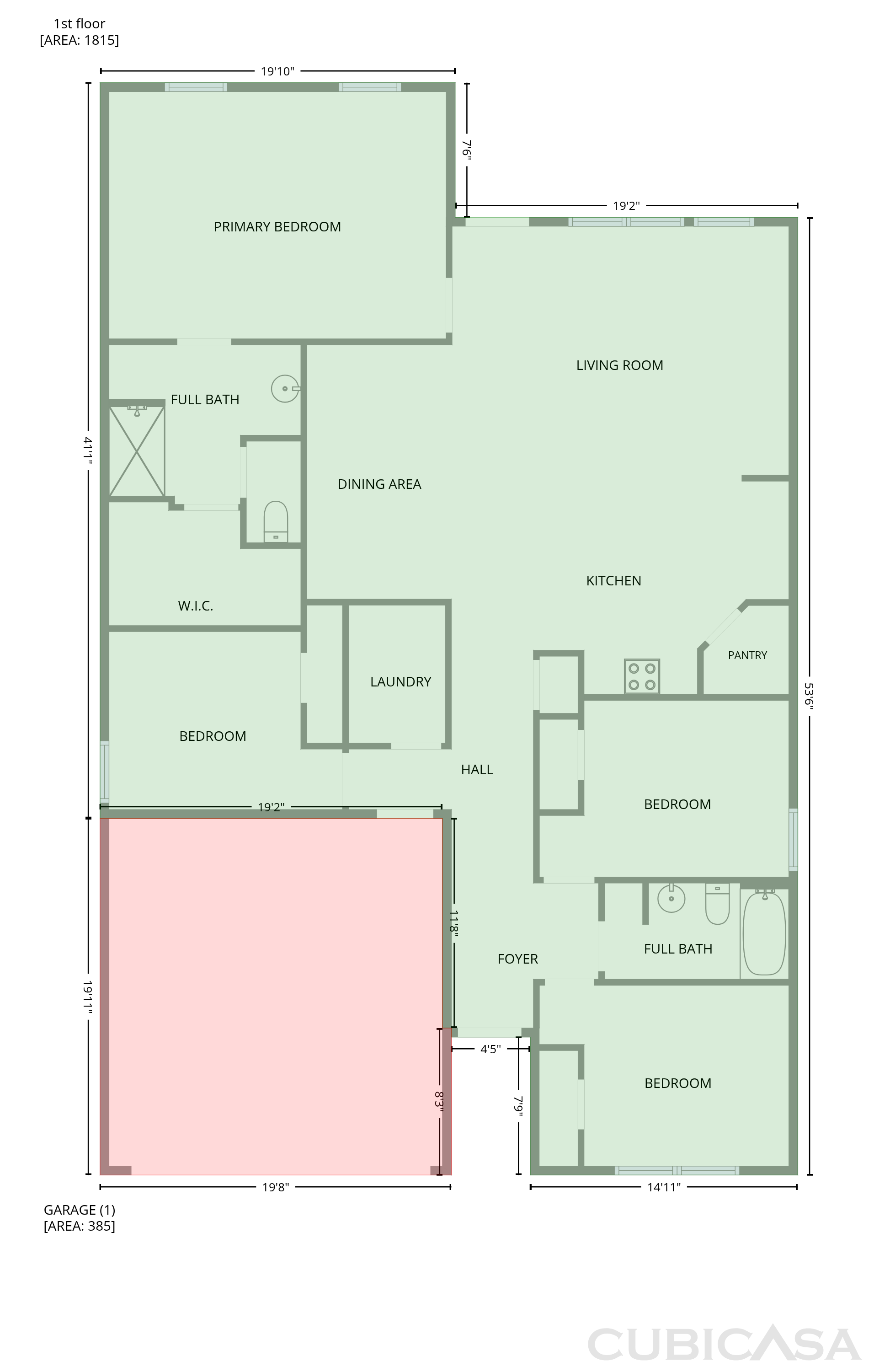 Main Floor of 204 Deception Pass Ln, Caddo Mills, TX