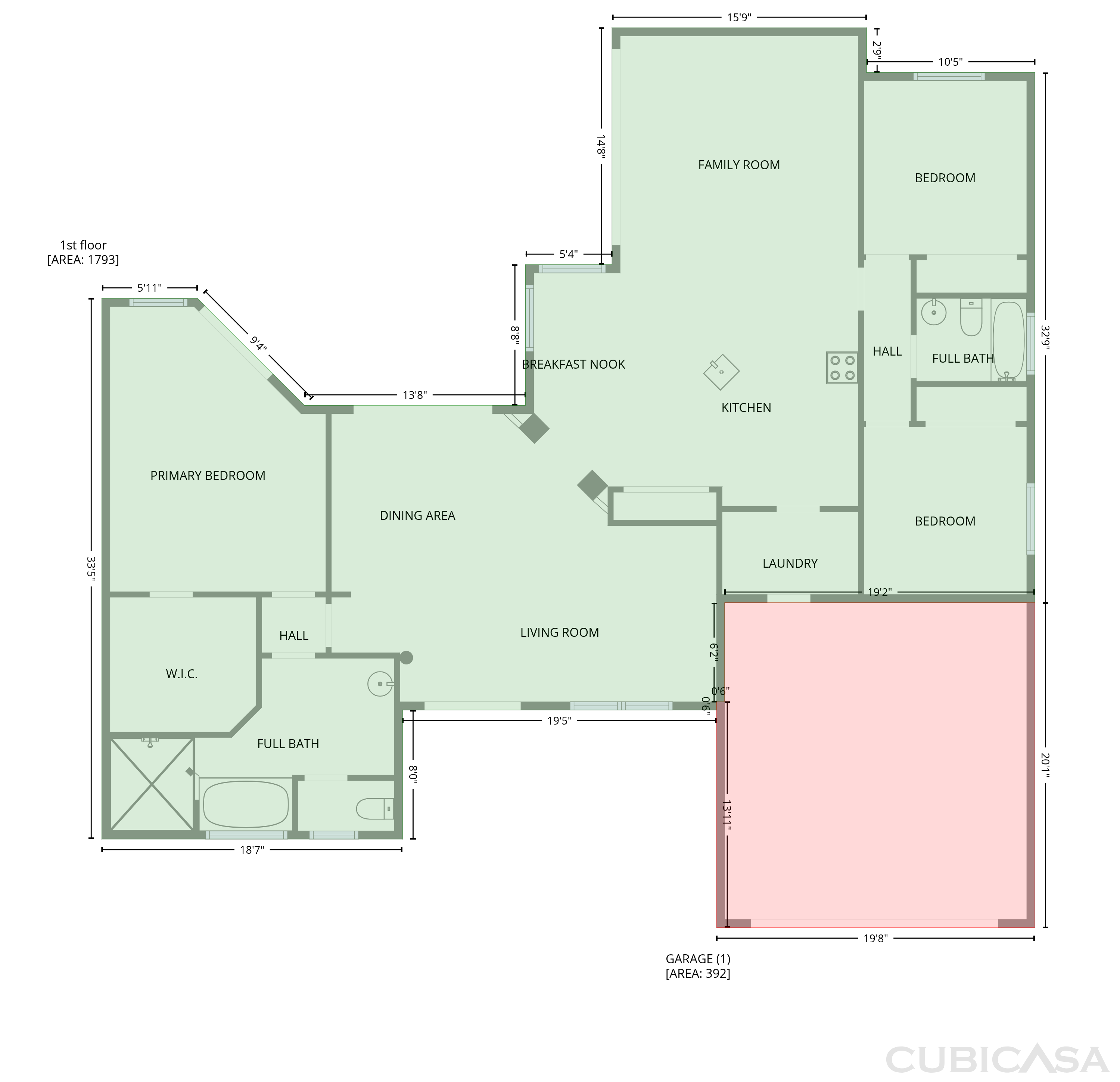 Main Floor of 12567 SW Pembroke Cir N, Lake Suzy, FL