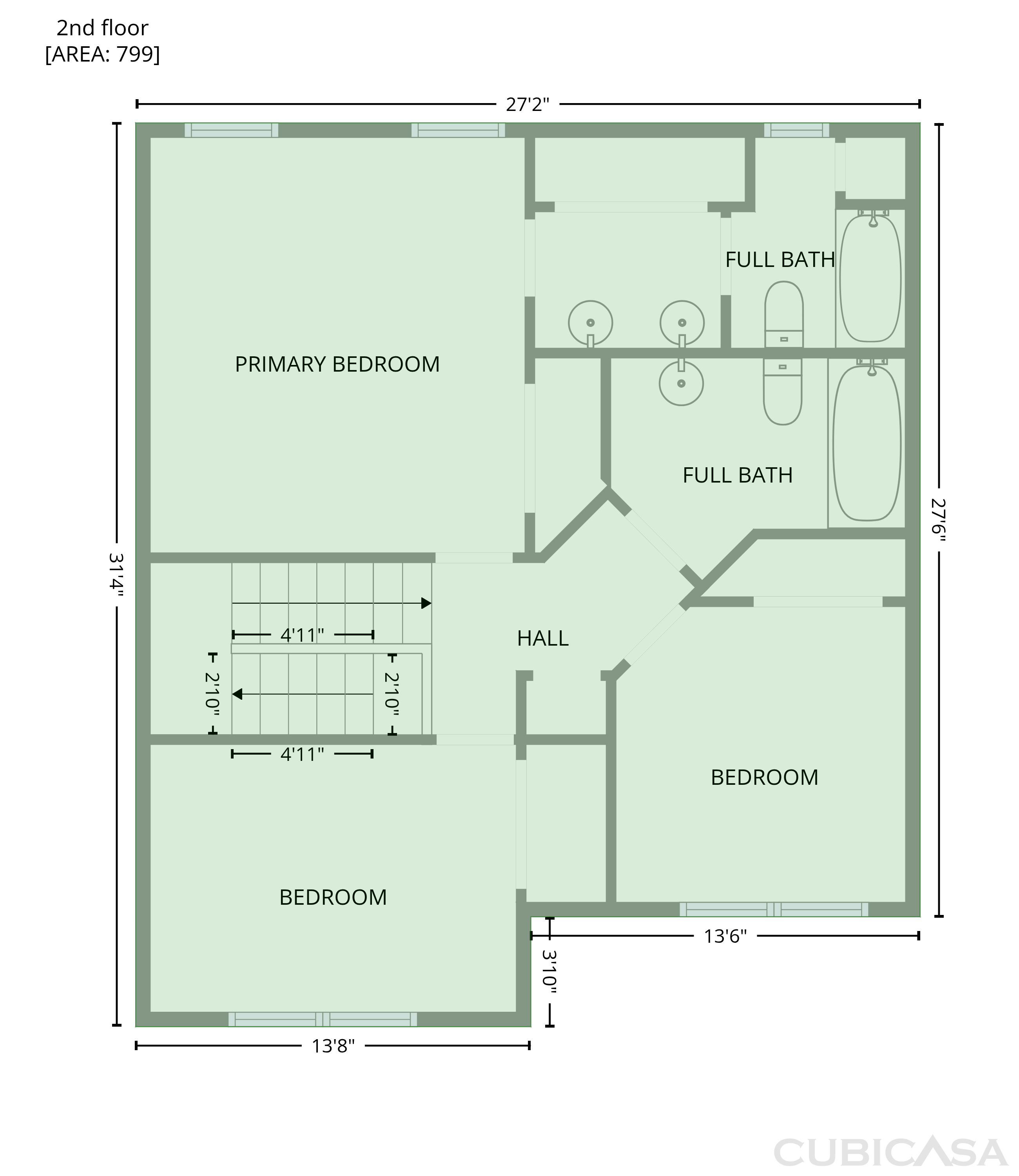 Second Floor of 1575 Liberty Ave SE, Atlanta, GA