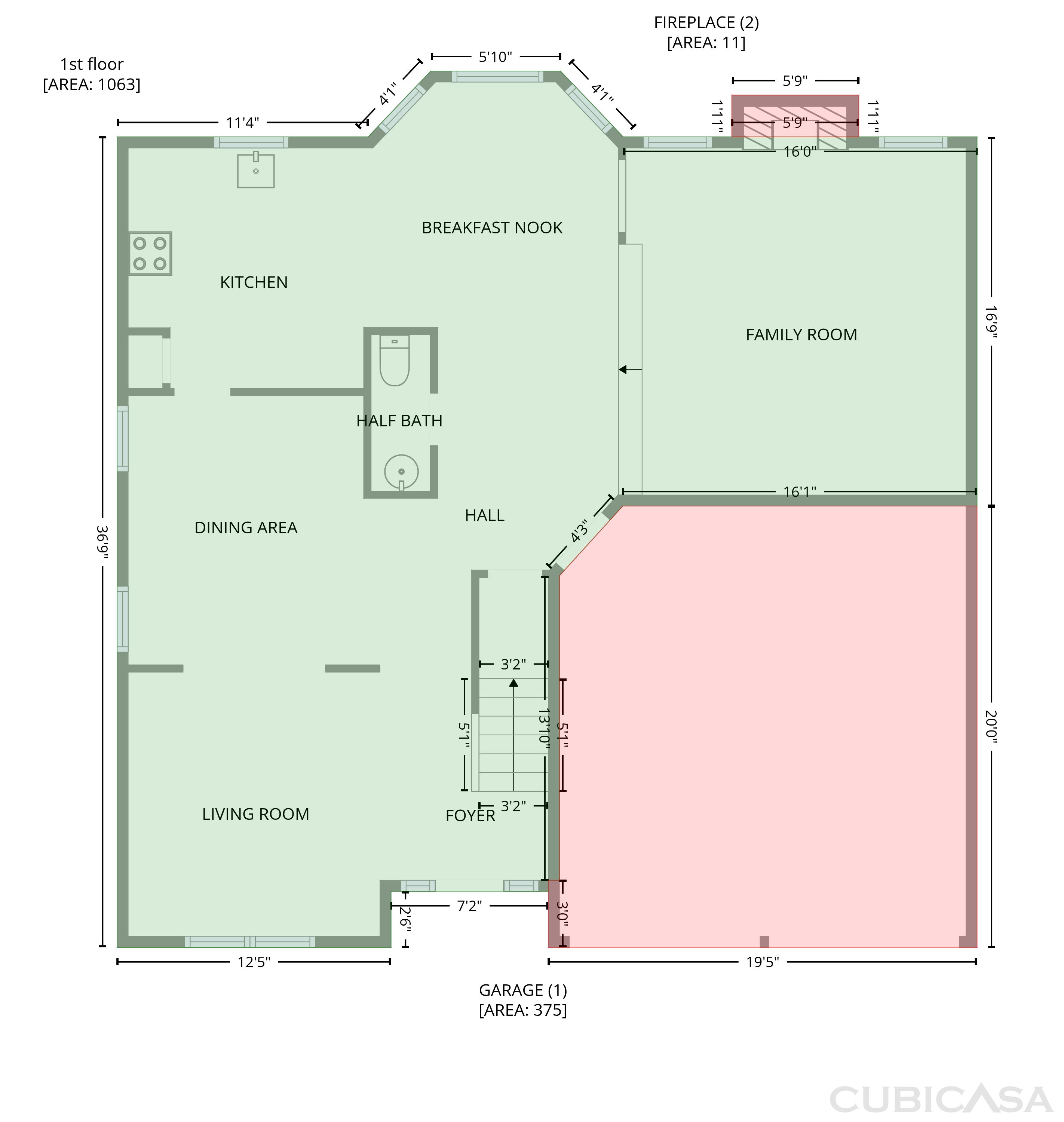 Main Floor of 10050 Montrose Dr NW, Charlotte, NC