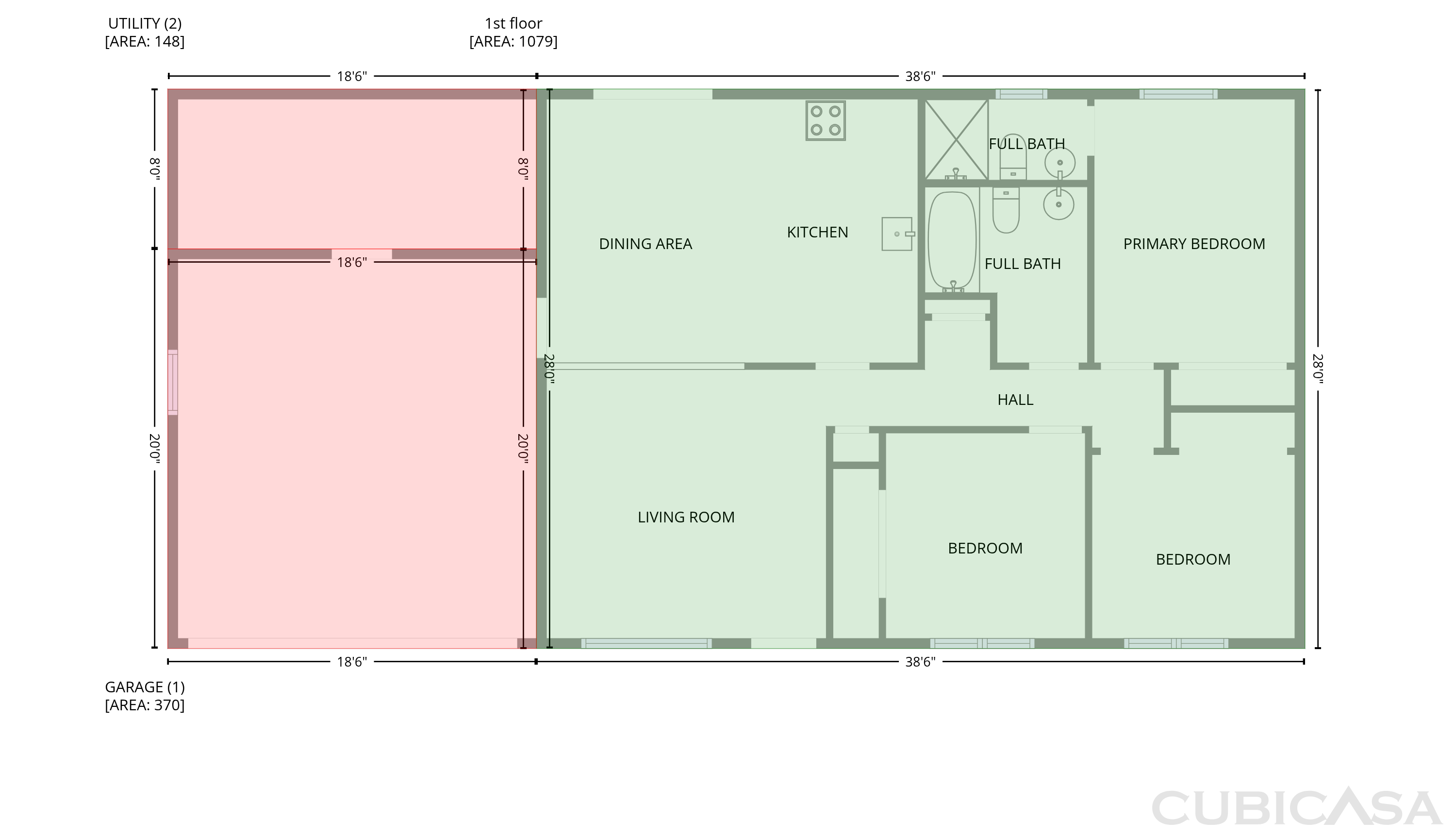 Main Floor of 2831 N 70th Dr, Phoenix, AZ