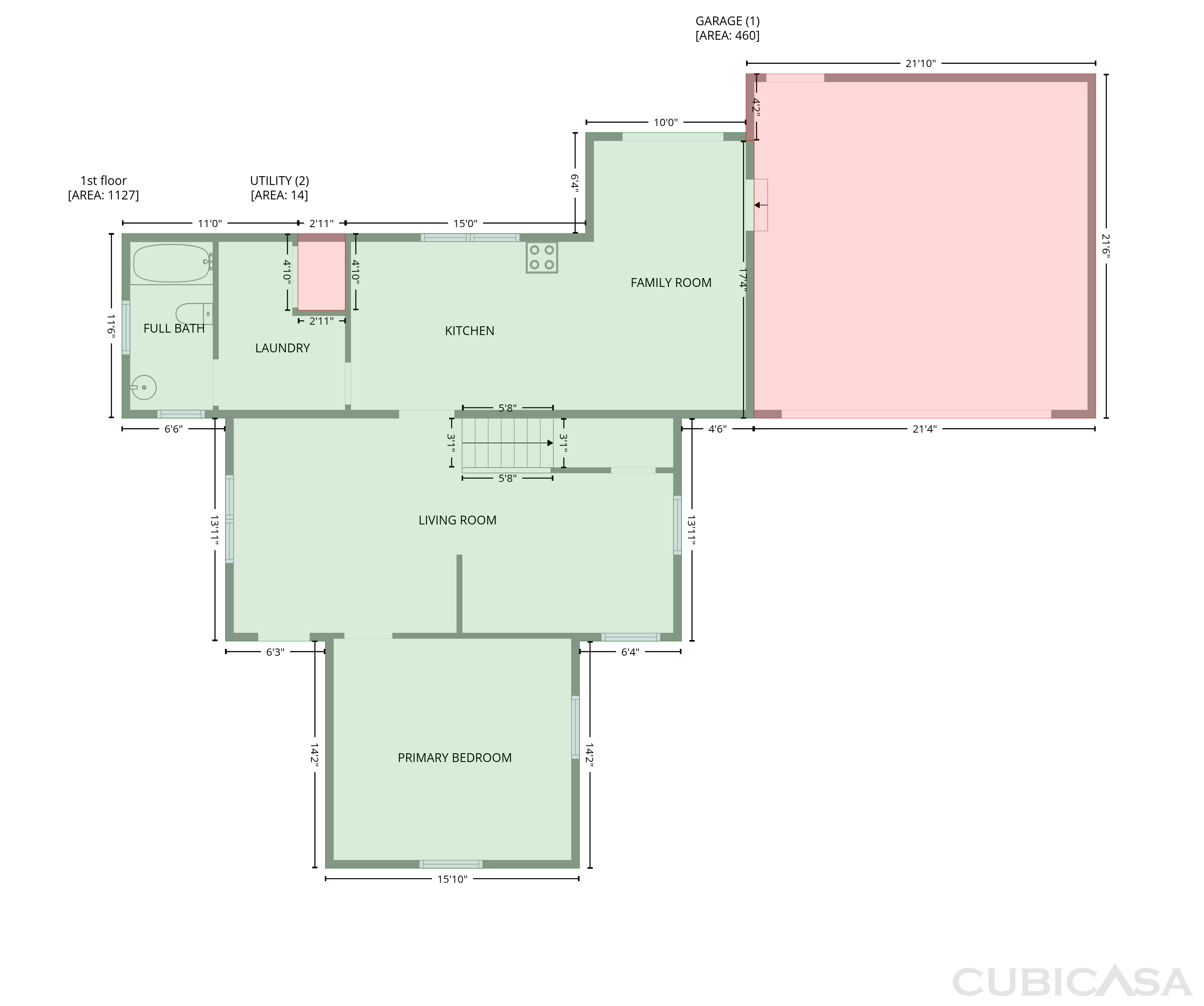 Main Floor of 250 S Central St, Atlanta, IN