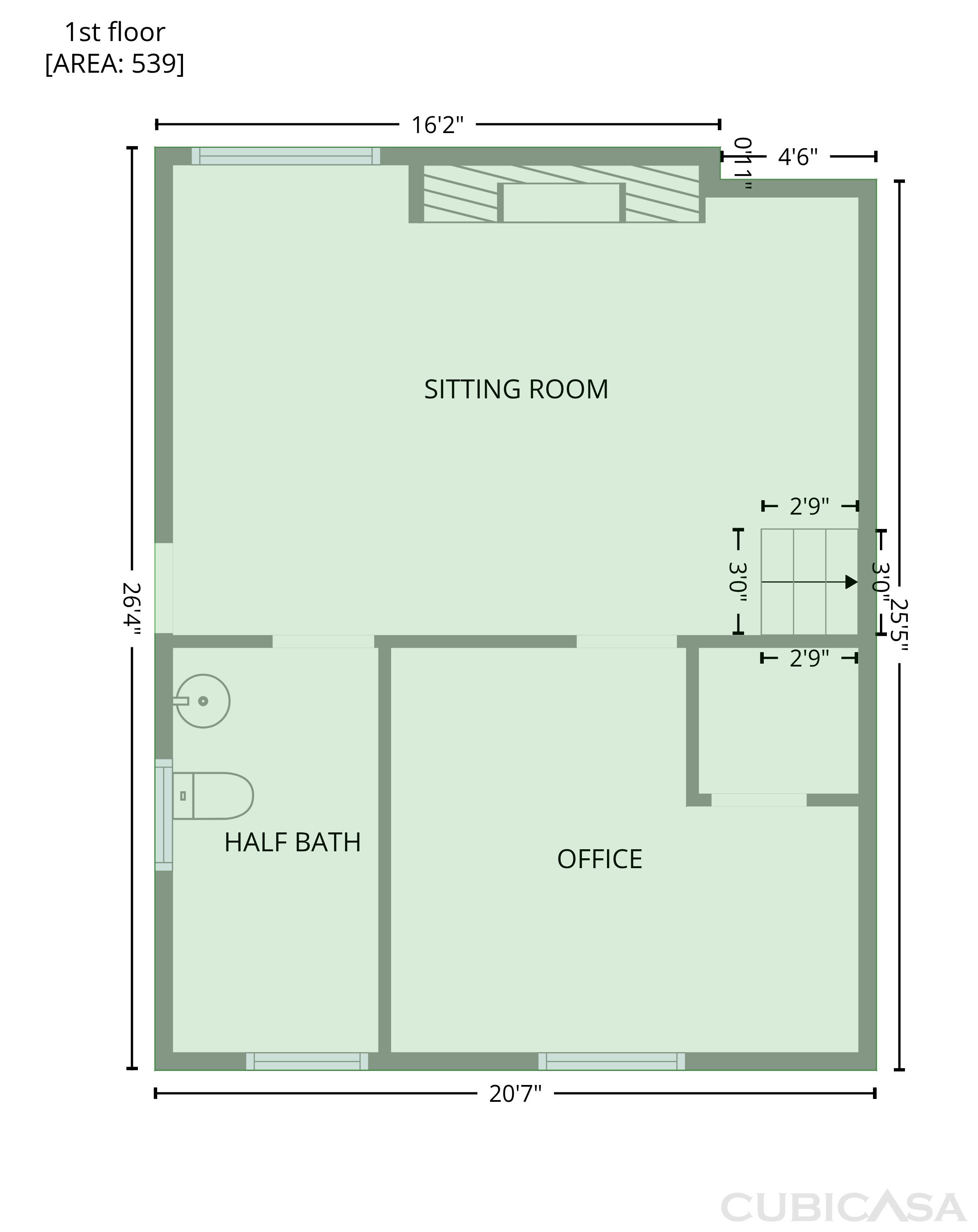 Main Floor of 8269 Clipper Dr, Chattanooga, TN