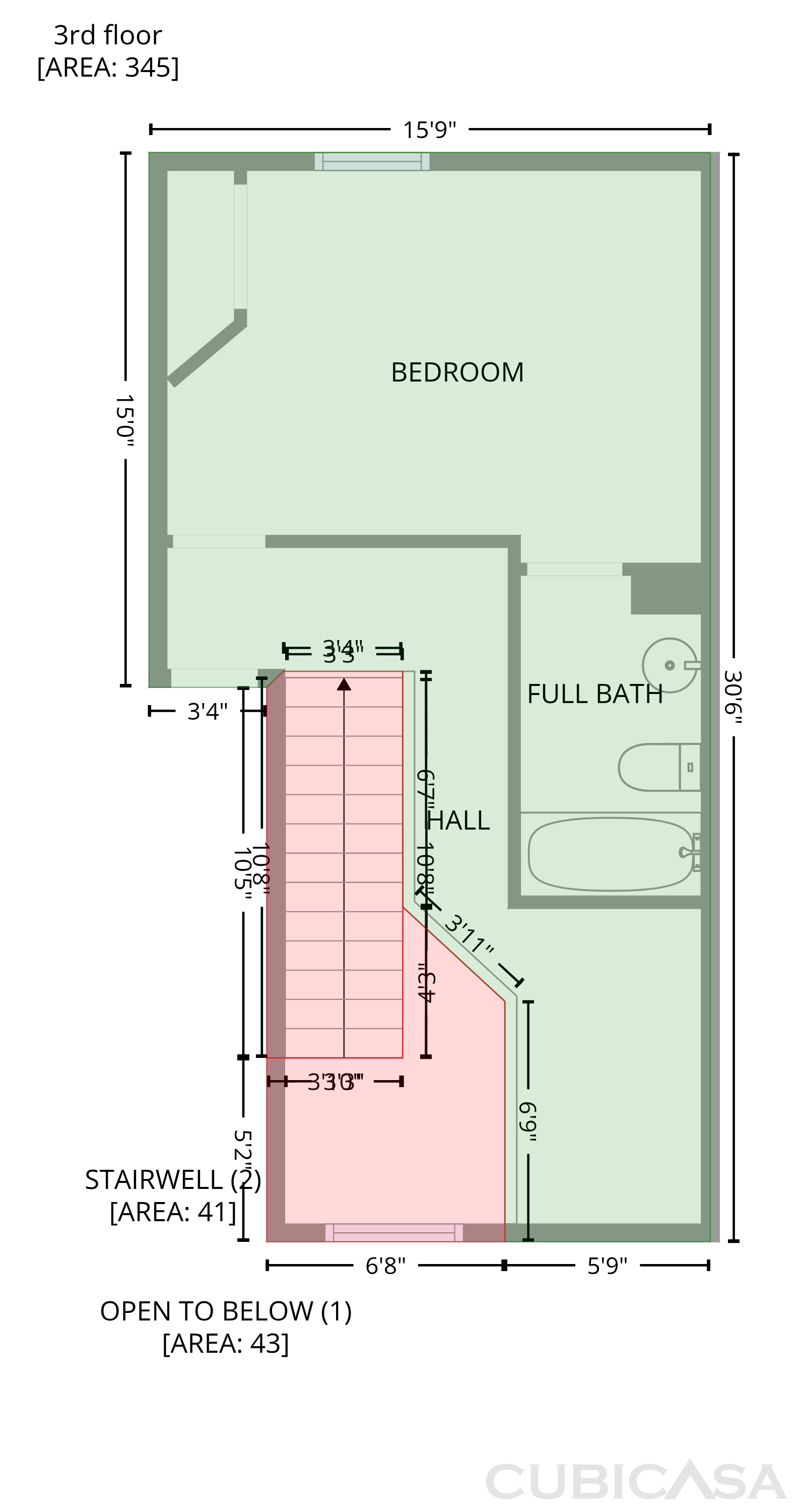Floor 4 of 1927 Dewitt Ridge Dr, Chesterfield, MO