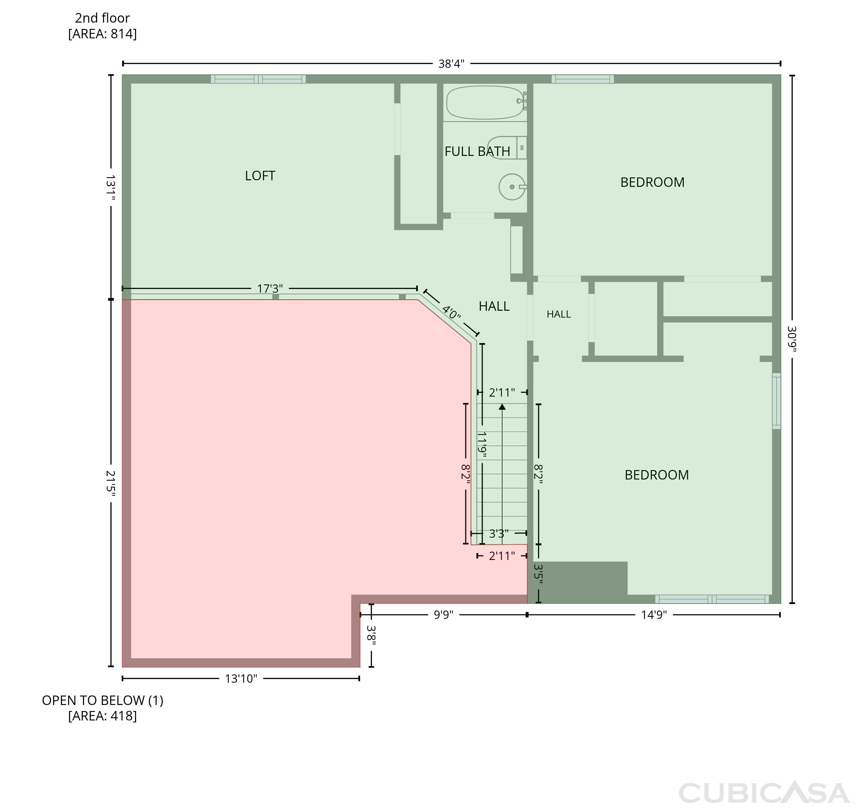 Second Floor of 9603 Orion Dr, Temple, TX
