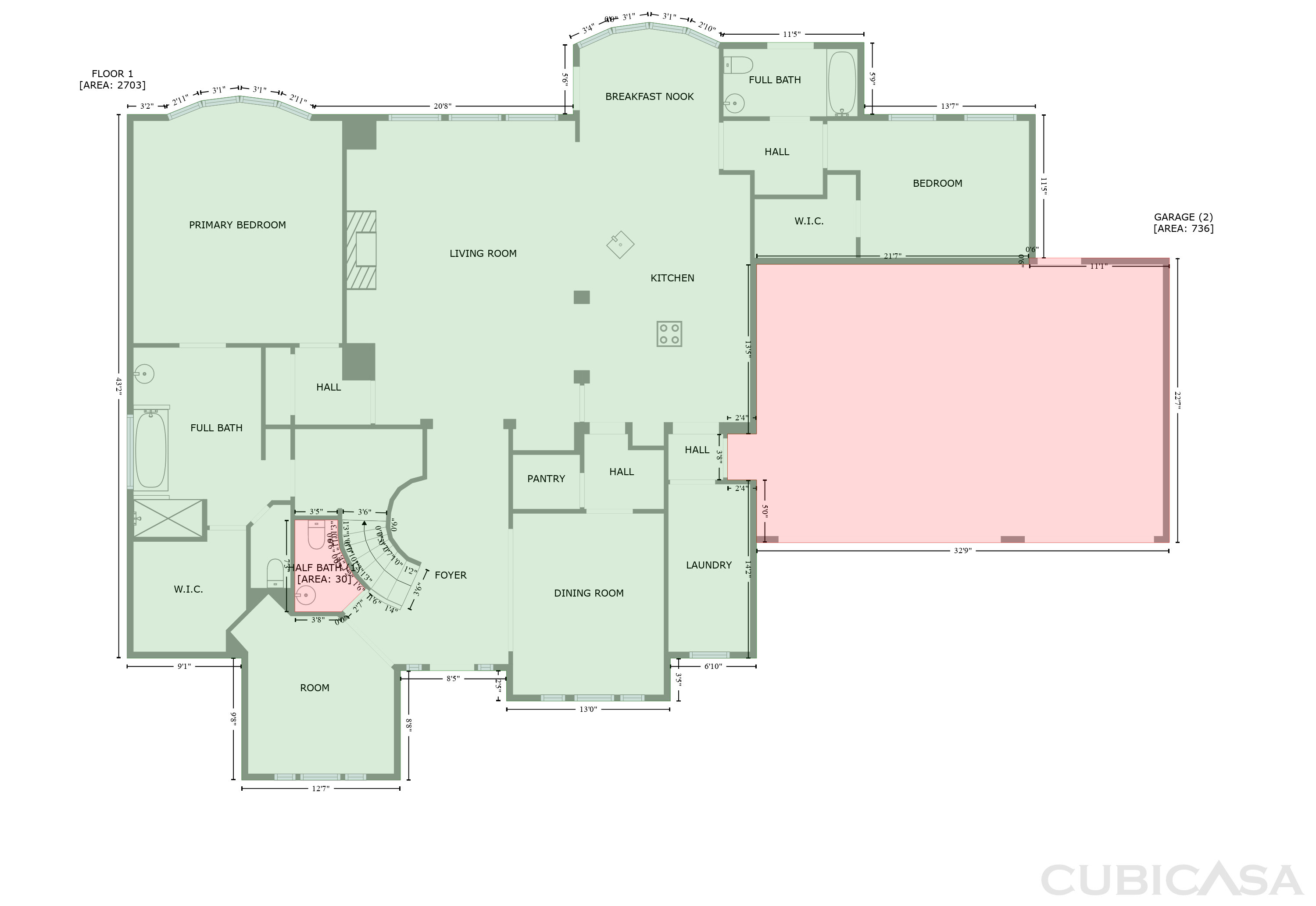 Main Floor of 13830 Campwood Ln, Cypress, TX