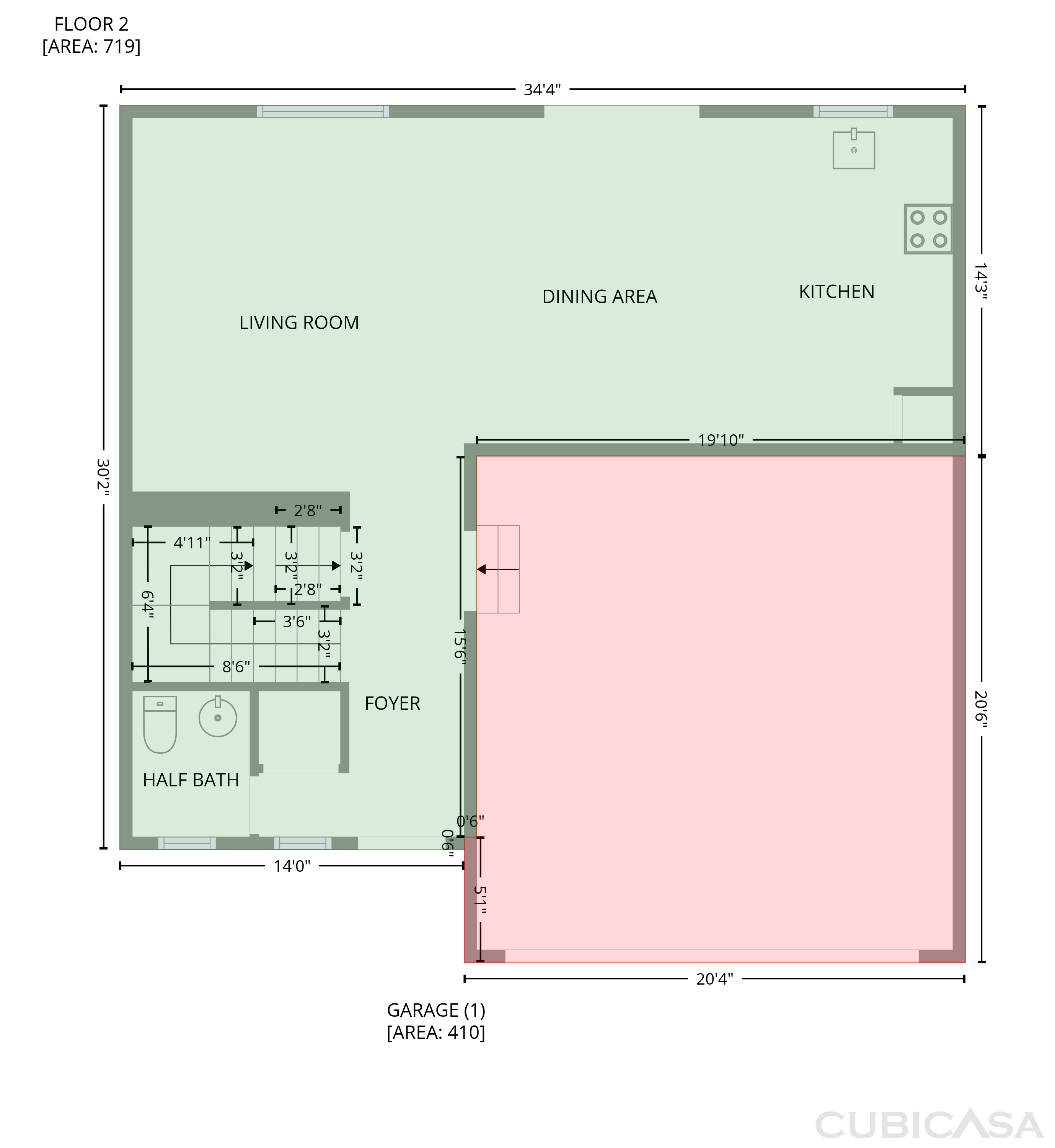Second Floor of 6812 Galpin Dr, Colorado Springs, CO