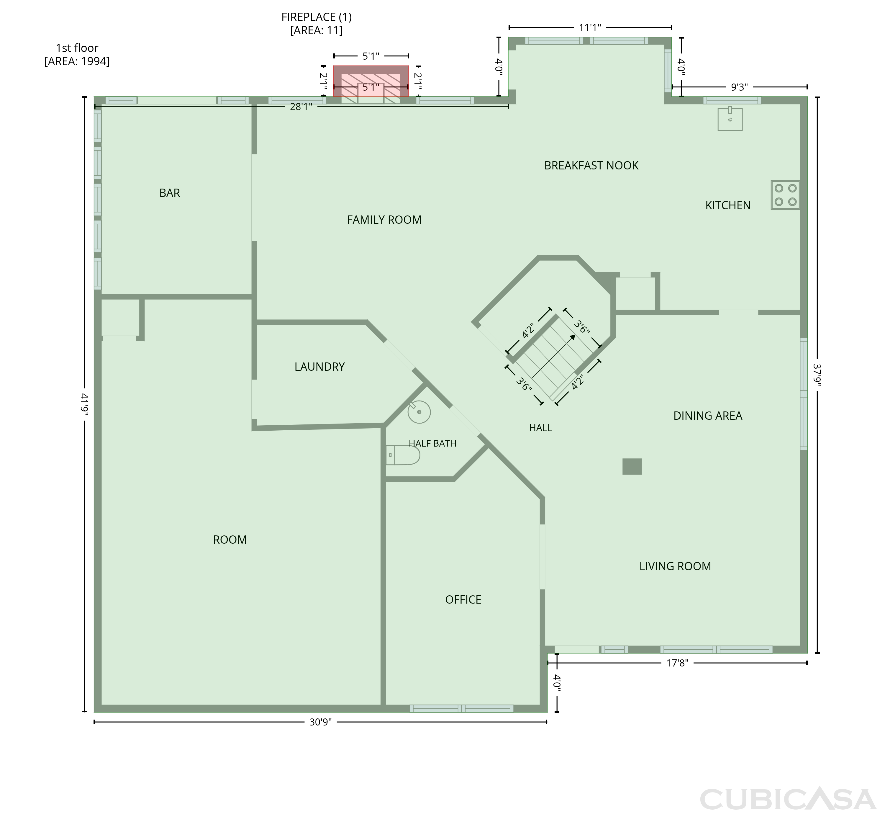 Main Floor of 1014 Bretton Woods Dr, Cedar Park, TX