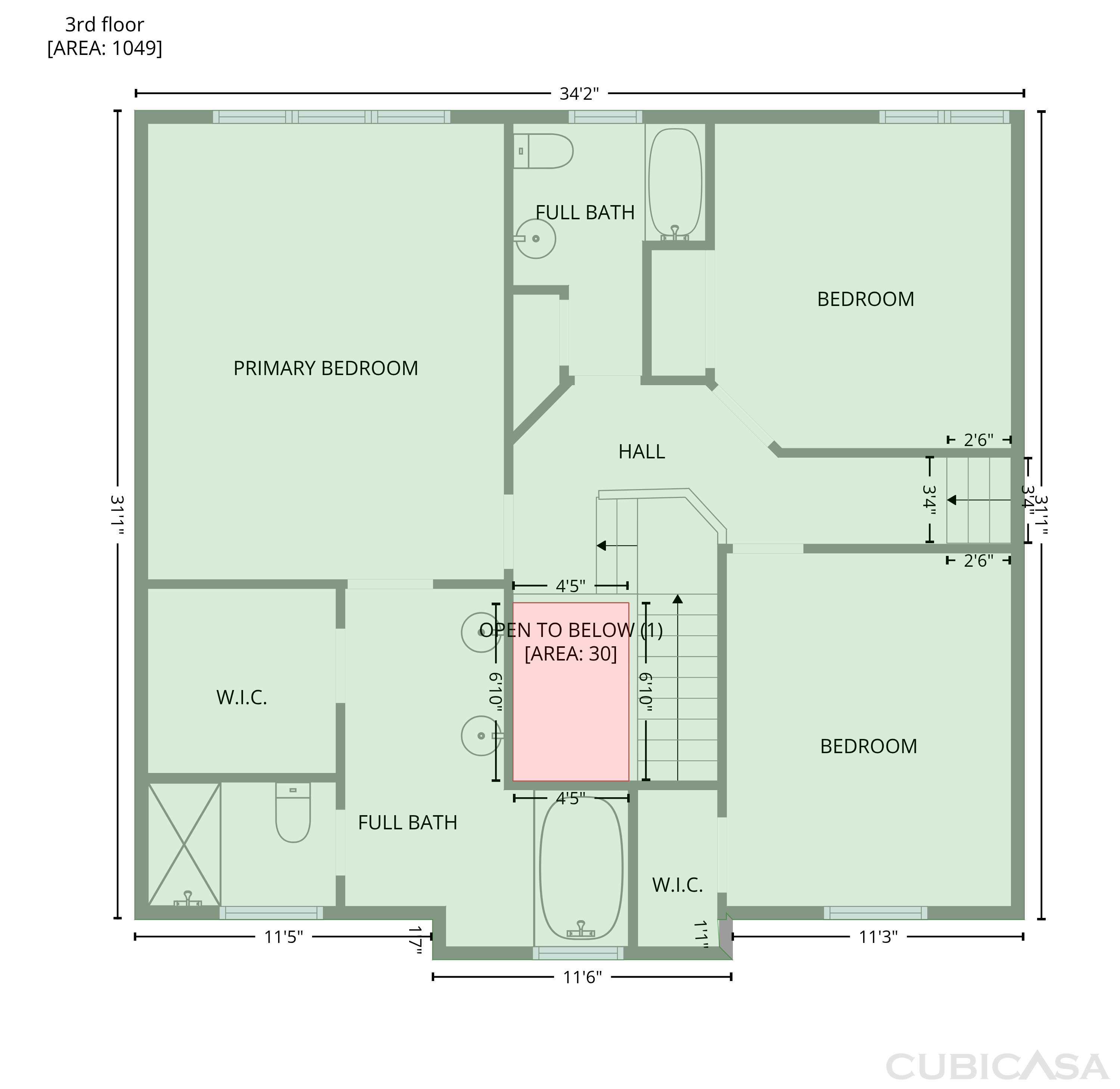 Third Floor of 3176 Hagerty Dr, Charleston, SC