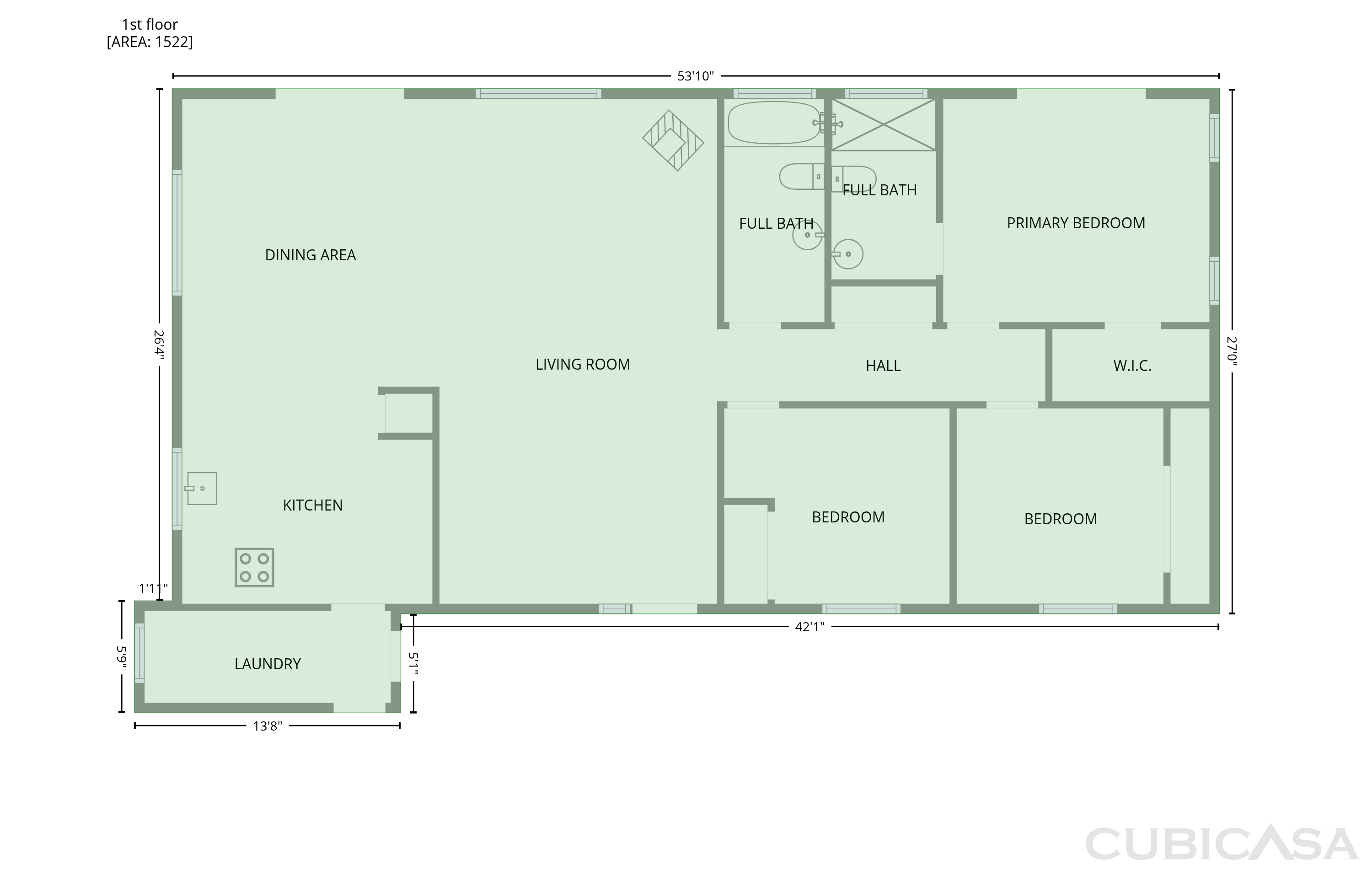 Main Floor of 19273 Salvador Ct, Groveland, CA