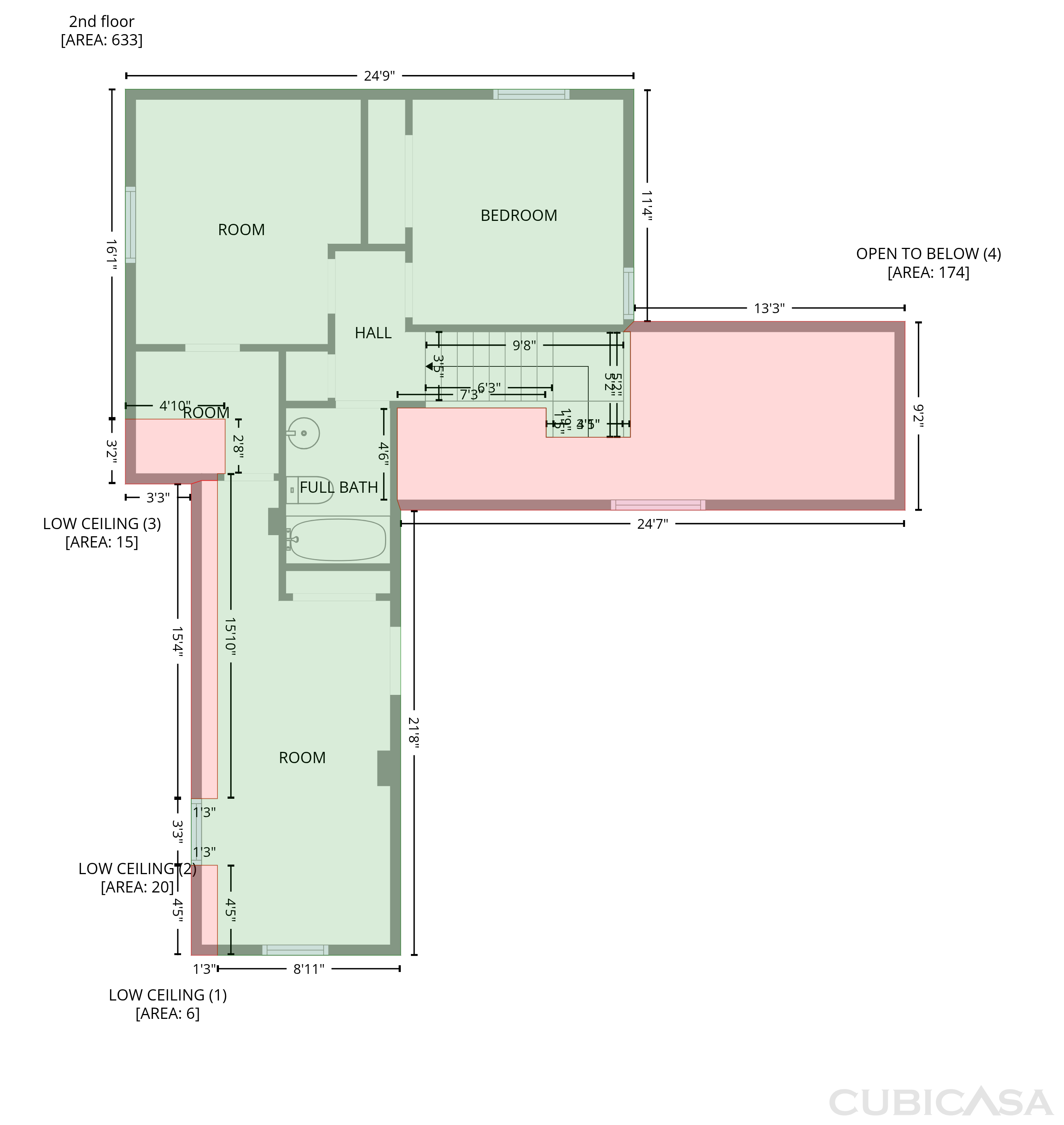 Second Floor of 105 Jefferson Forest Ct, Winston Salem, NC