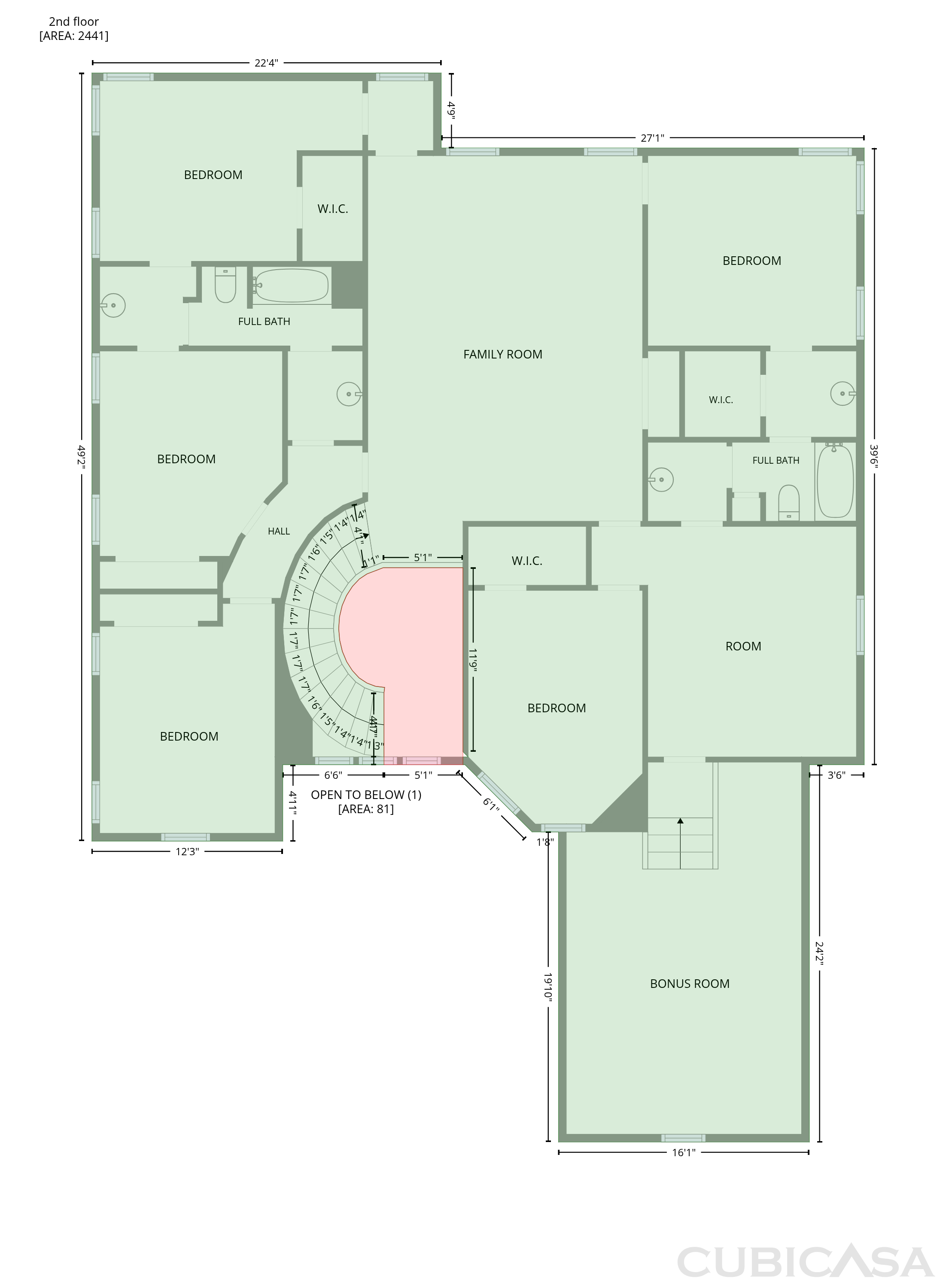 Second Floor of 1208 Redbud St, Howe, TX