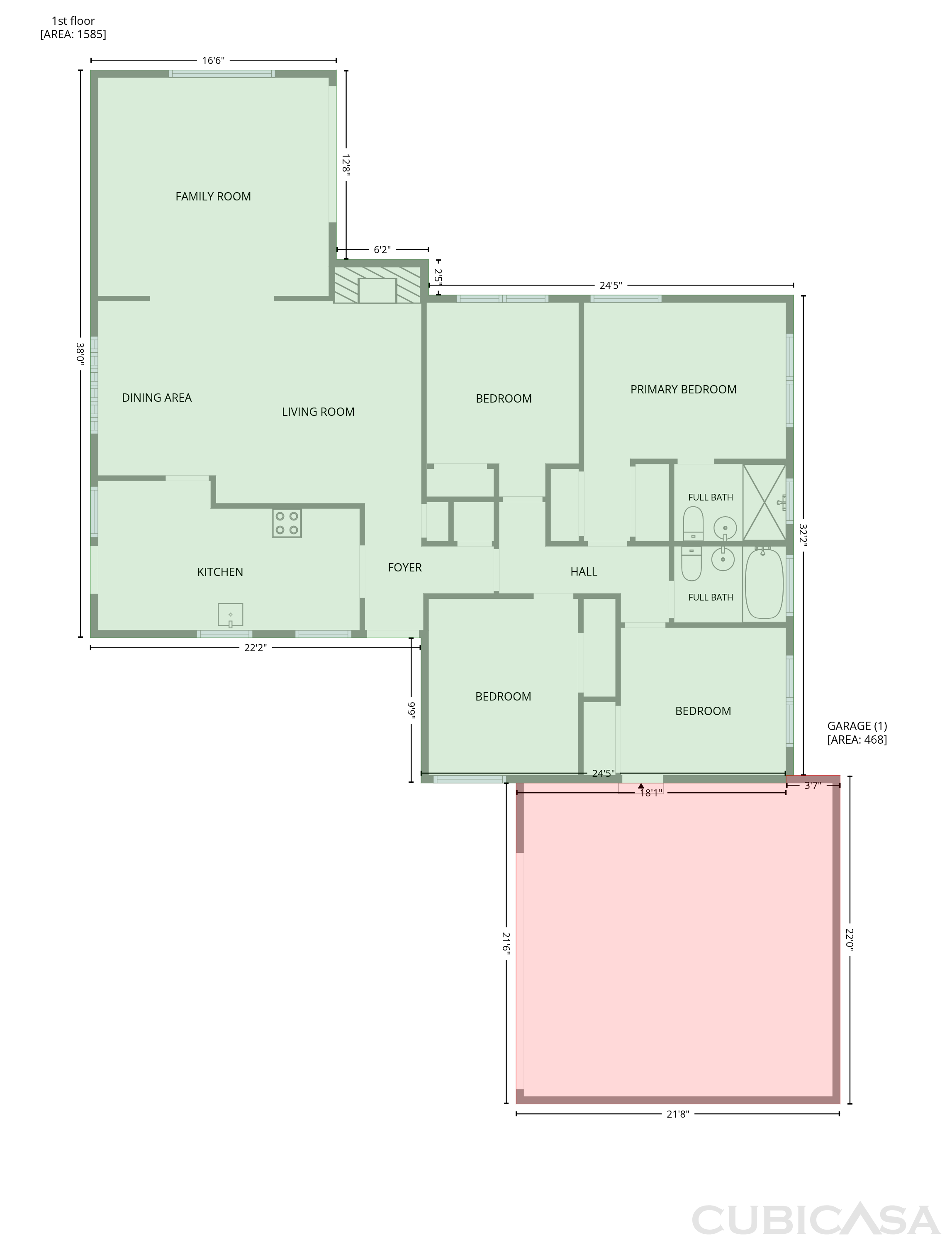 Main Floor of 3520 S J St, Oxnard, CA