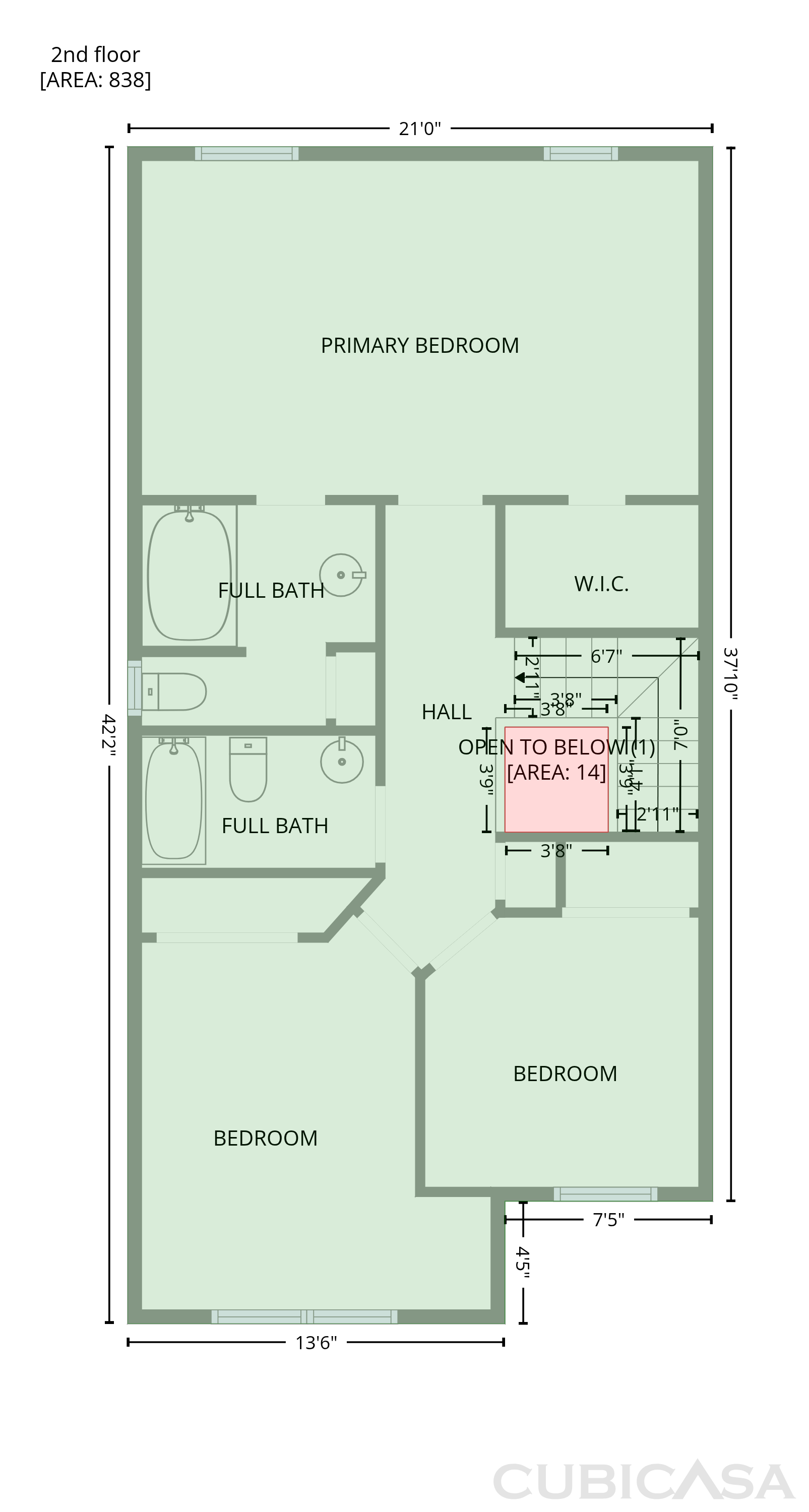 Second Floor of 149 Angel Garden Way, Columbia, SC