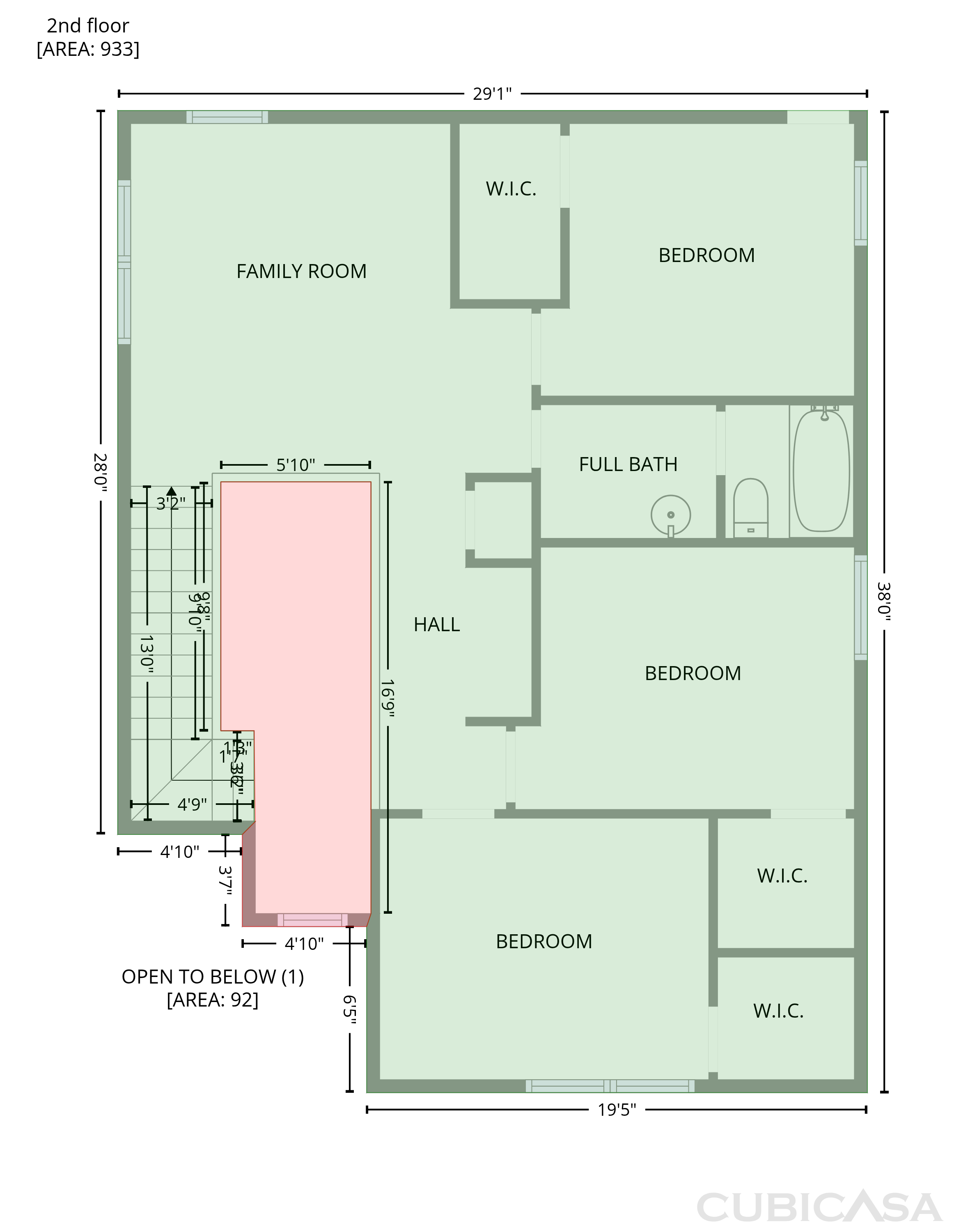 Second Floor of 1713 Blue Jay Dr, Ennis, TX